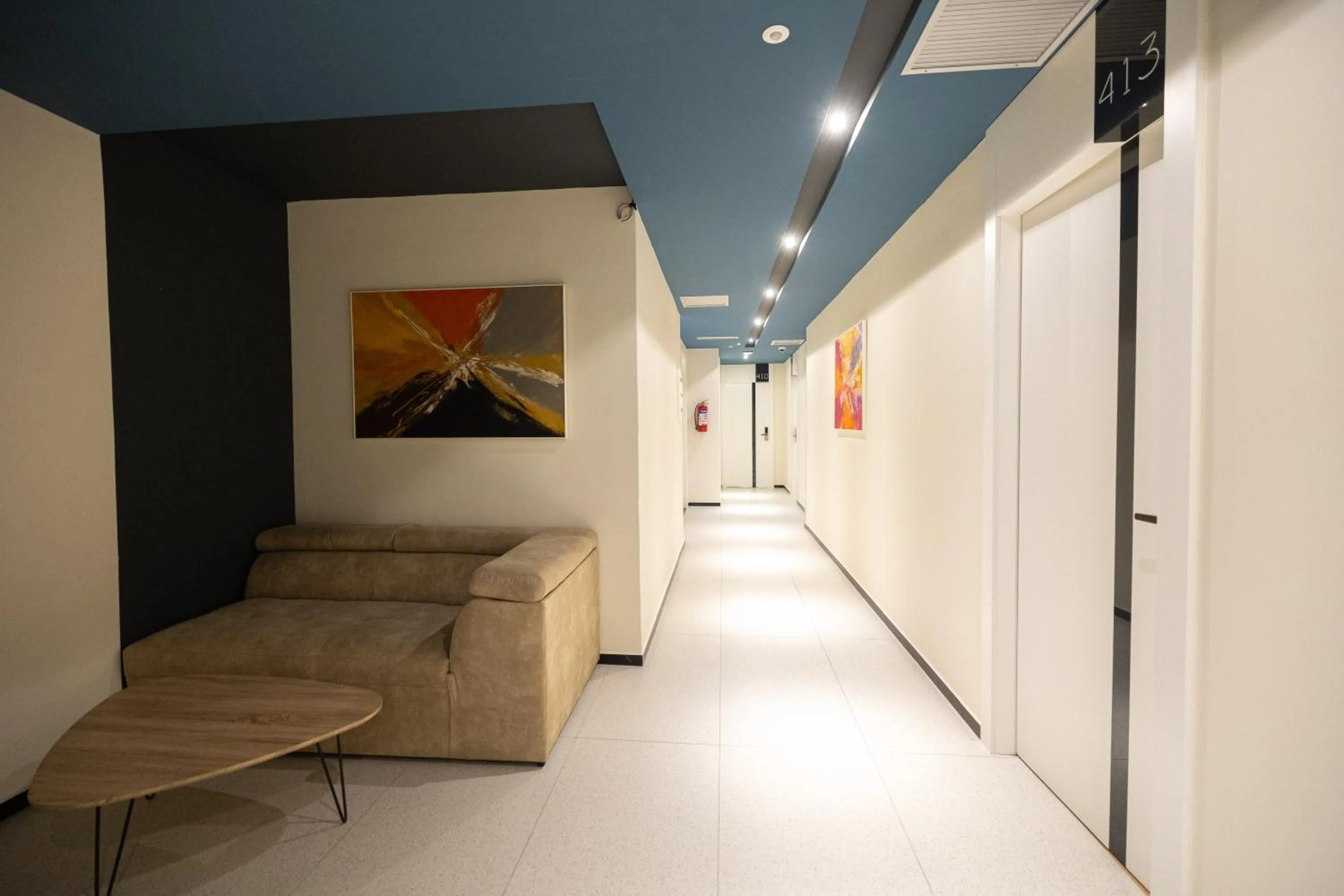 Living room in DUKA Hotel