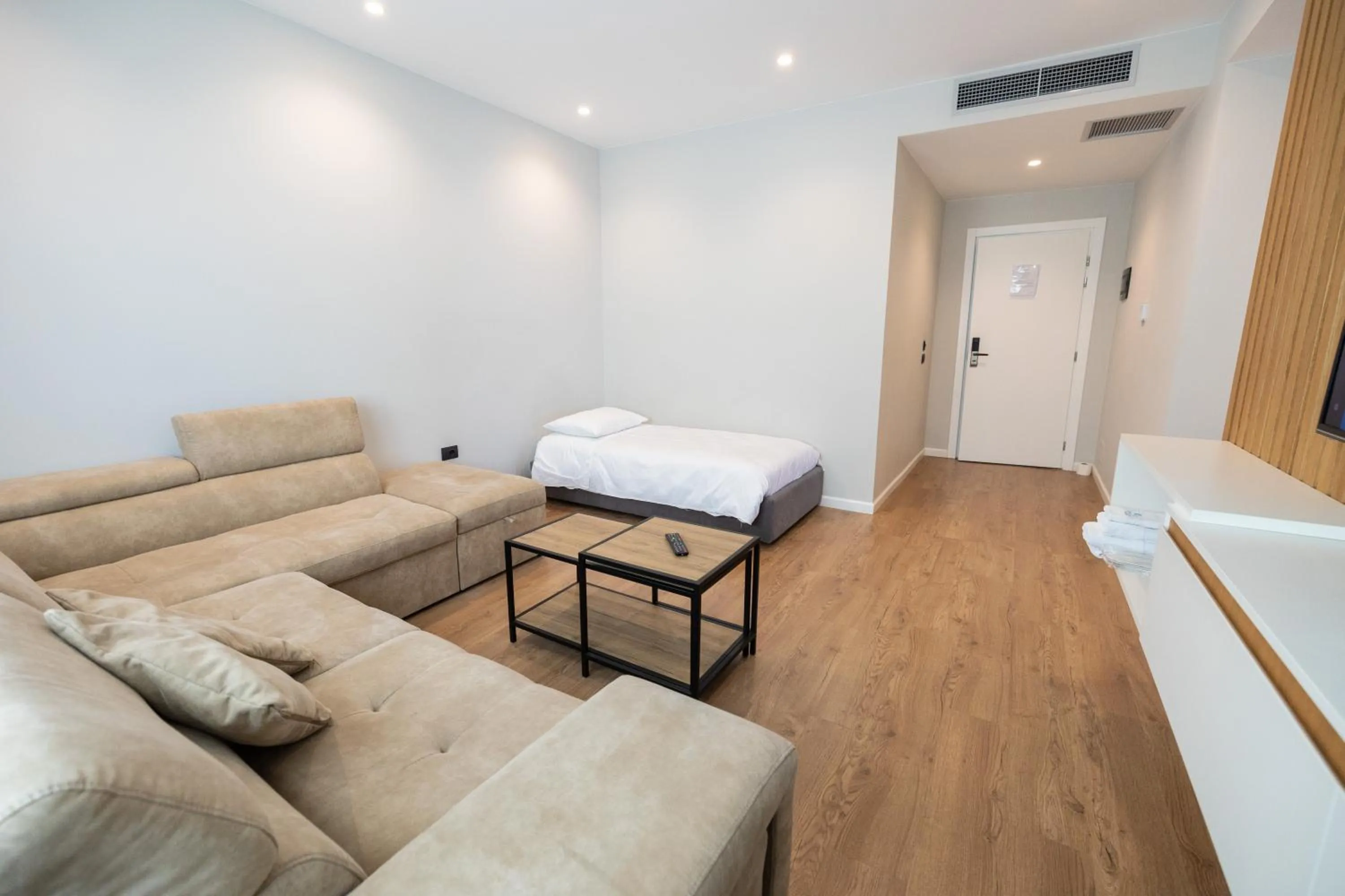 TV and multimedia, Bed in DUKA Hotel