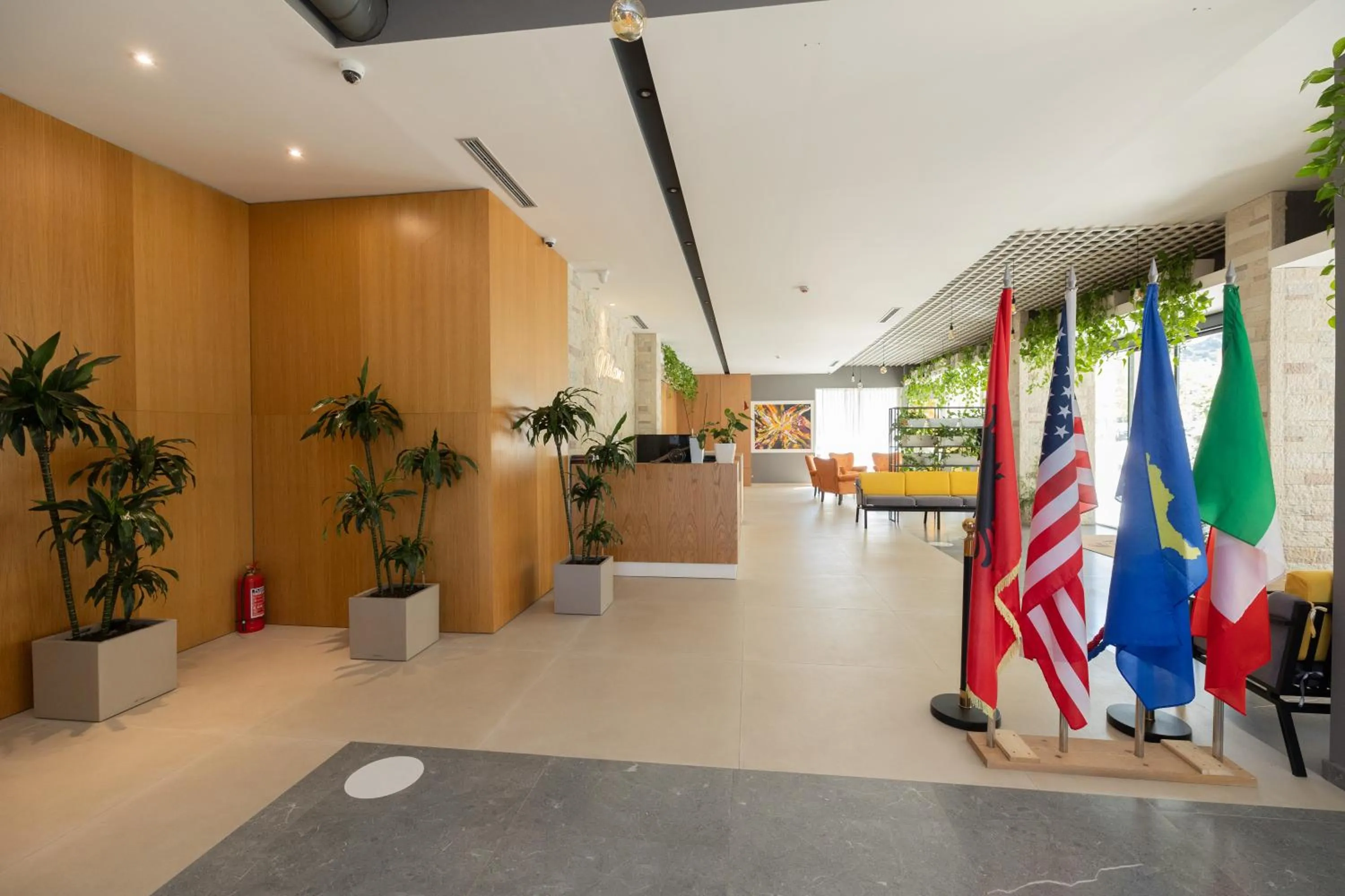 Lobby or reception in DUKA Hotel