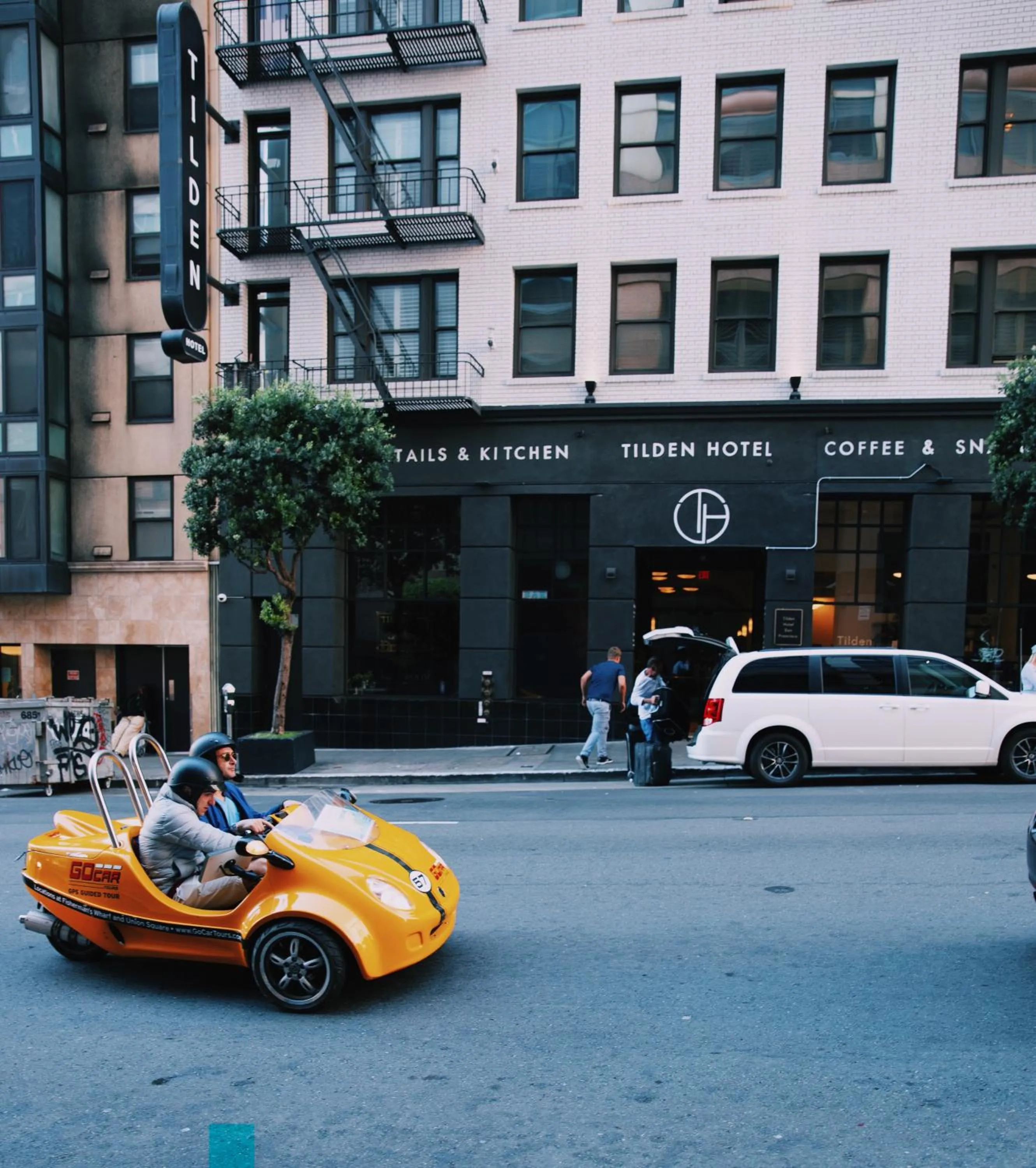 Facade/entrance in Tilden Hotel