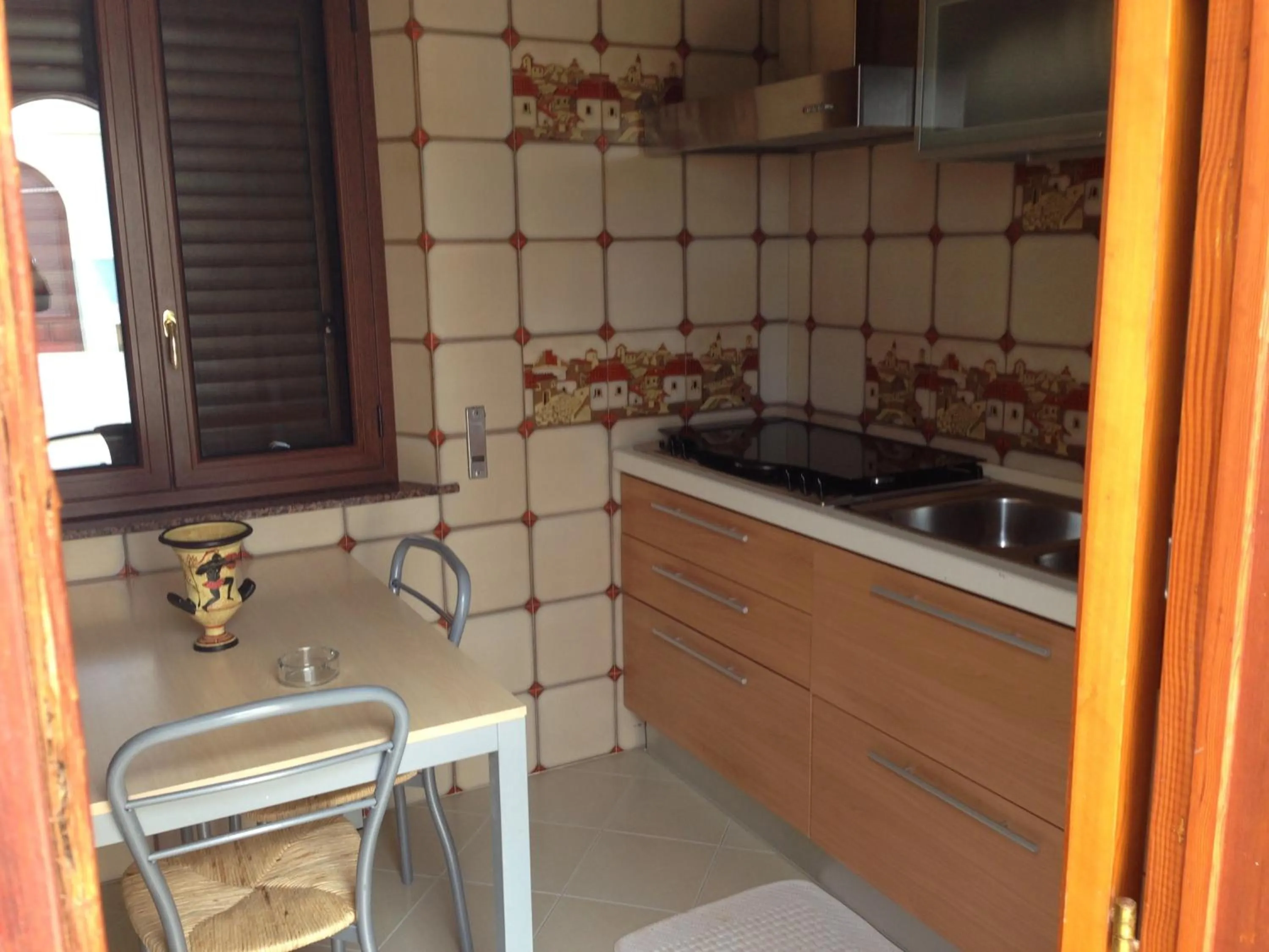 Kitchen or kitchenette in Orlando Vacanze Camere