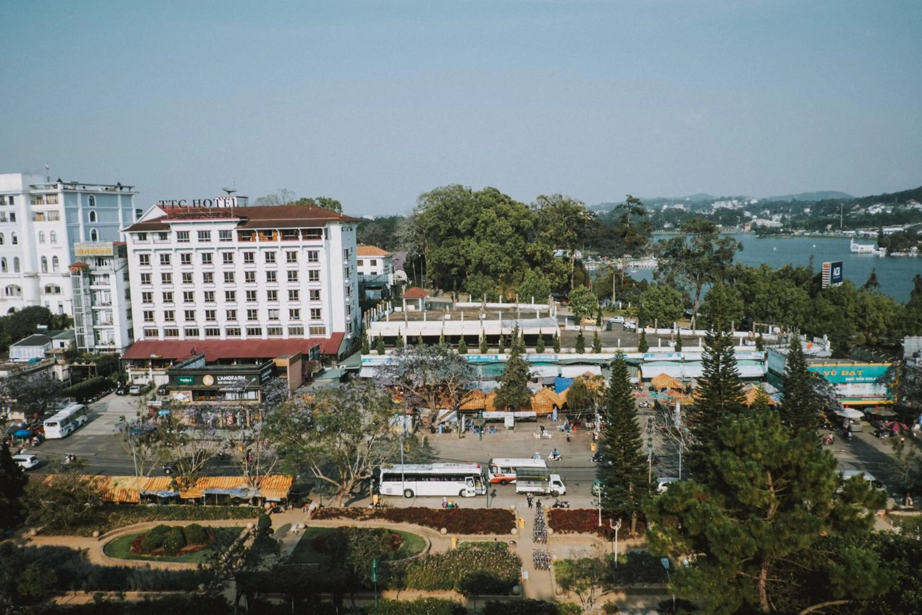 Bird's eye view in QA Hotel Dalat - City Centre