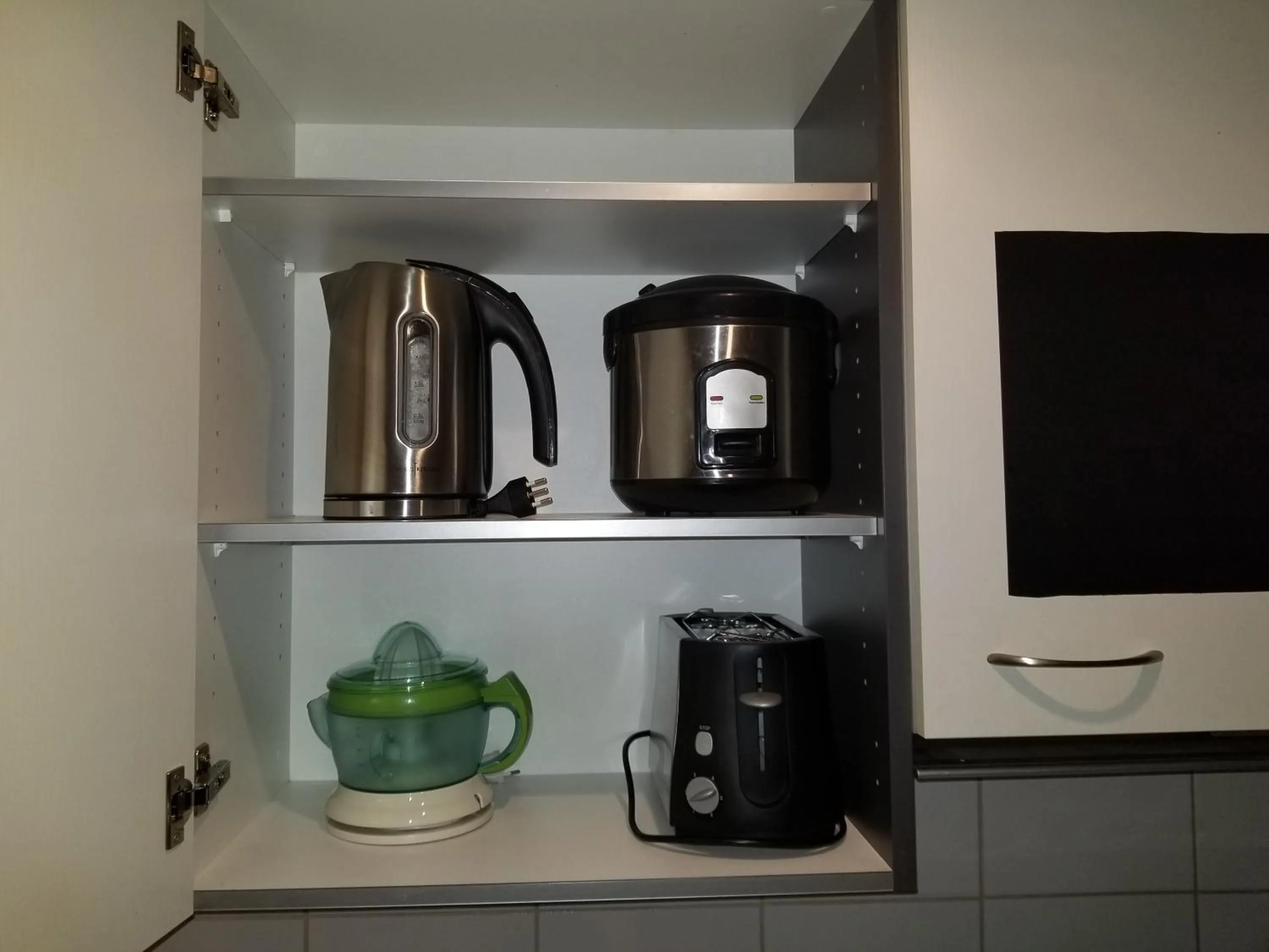 Coffee/tea facilities in 3 Doppelbett Business Apartment am Bodensee