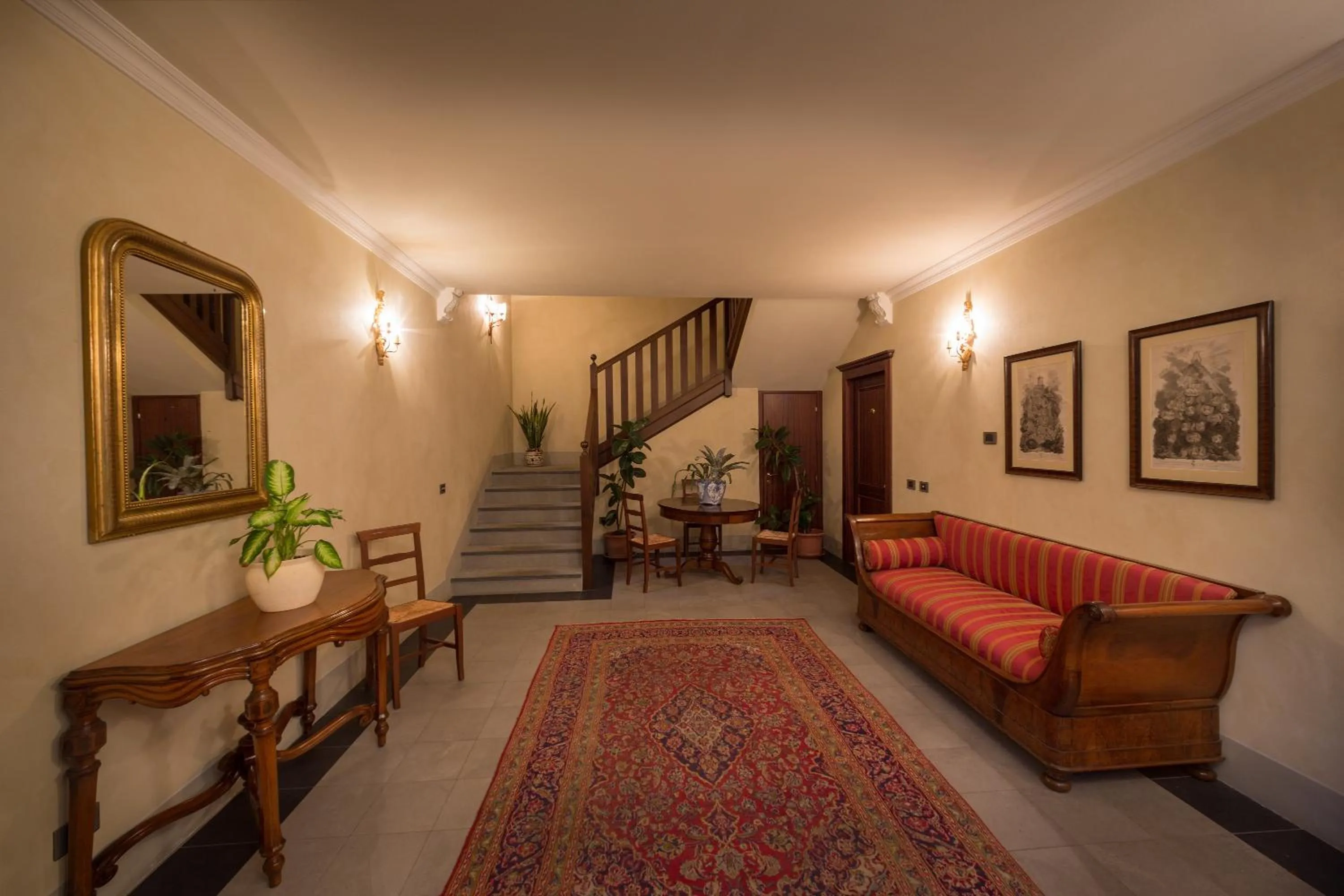 Lobby or reception in Alle Roncole