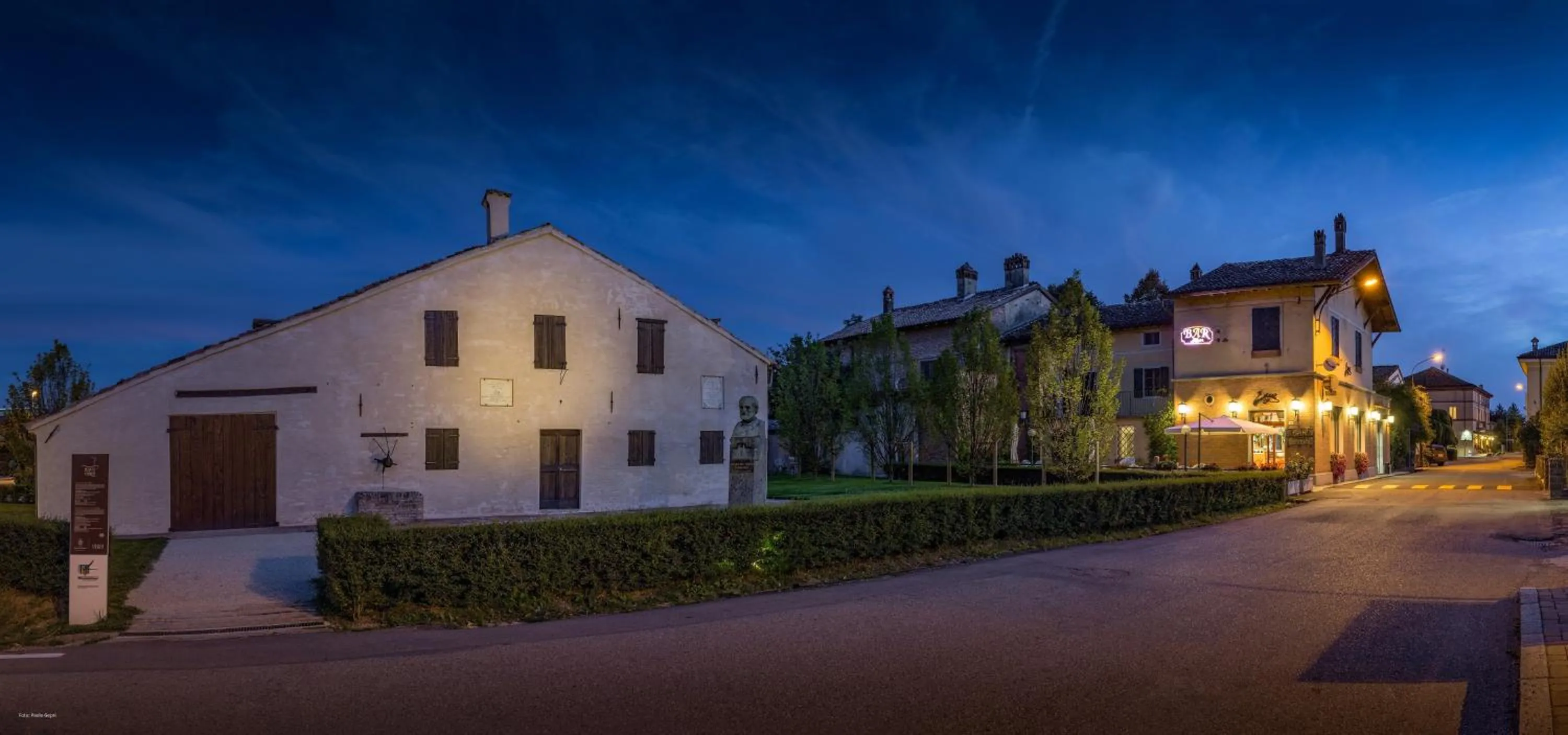 Nearby landmark in Alle Roncole