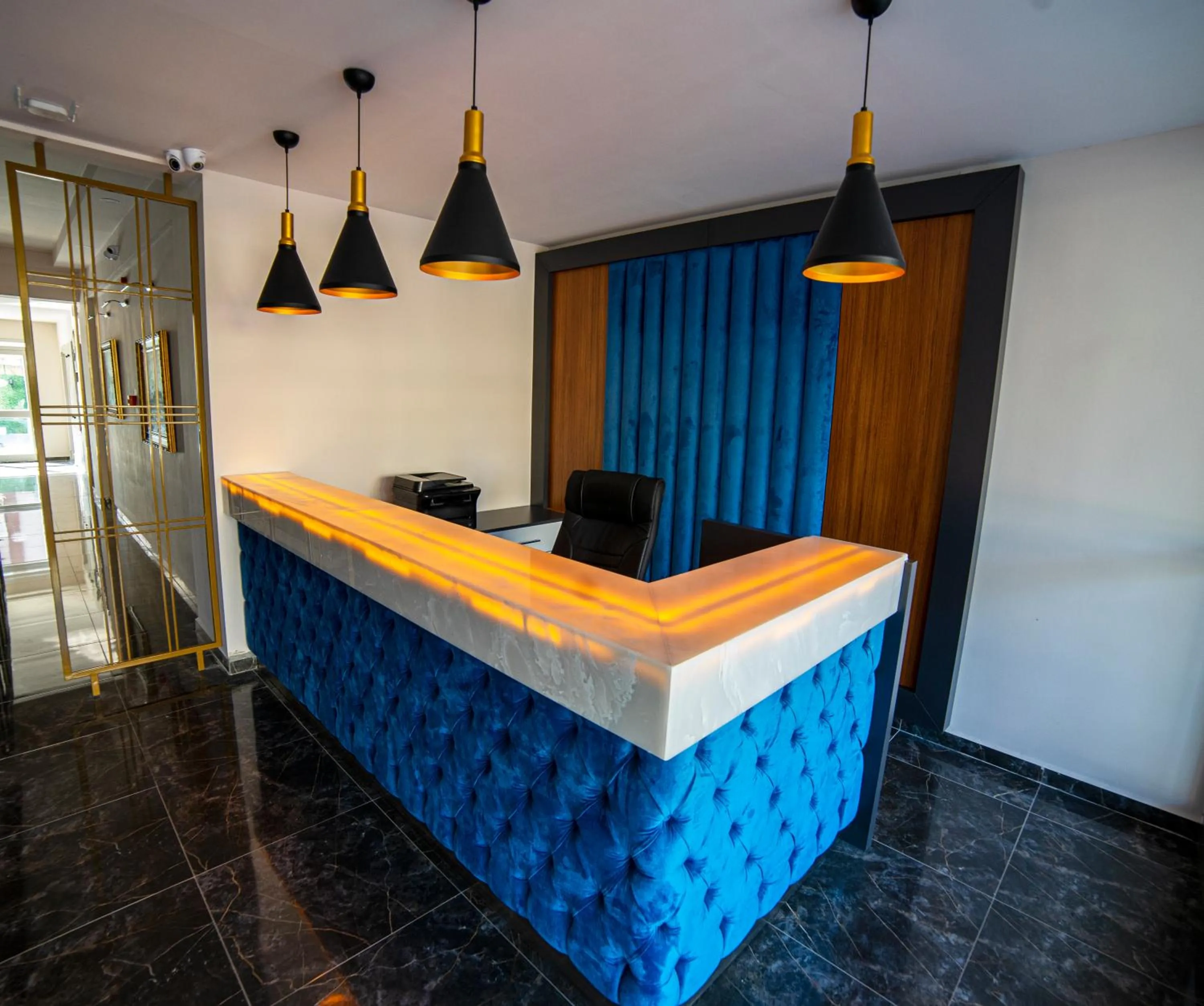 Lobby or reception in Sirena Apart & SPA