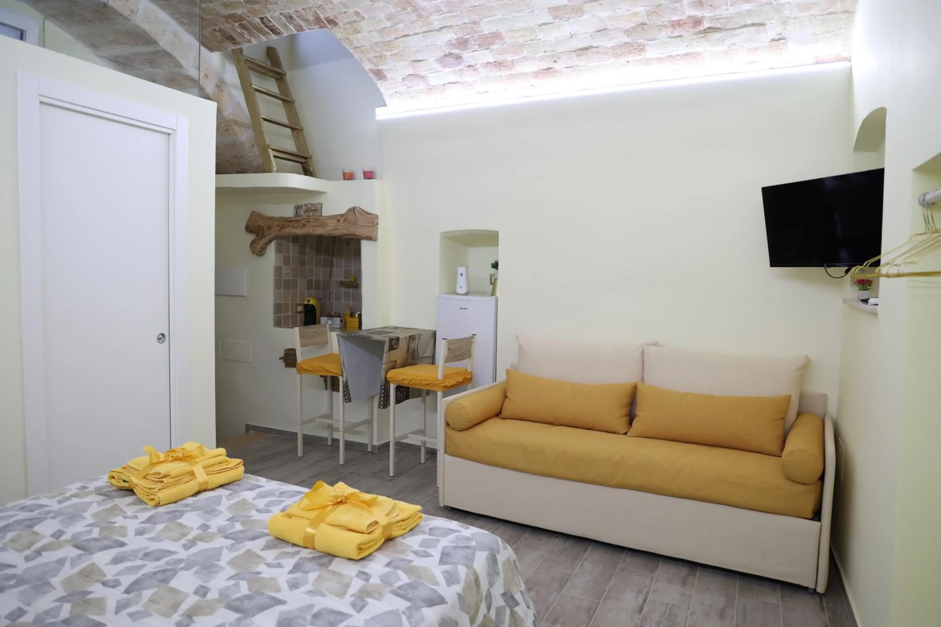 View (from property/room), Bed in C'era Una Volta...