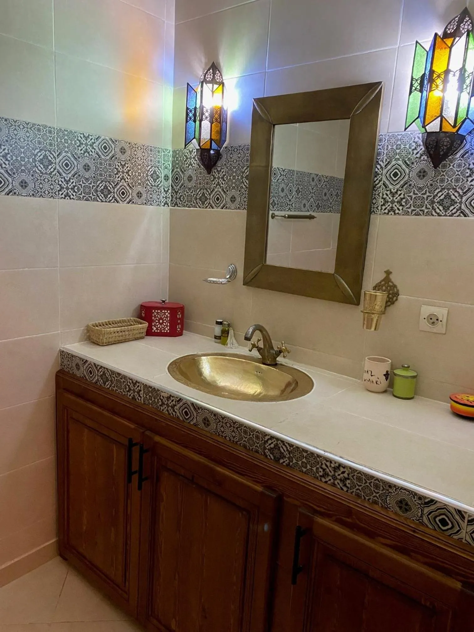 Bathroom in Riad Lalla Merieme