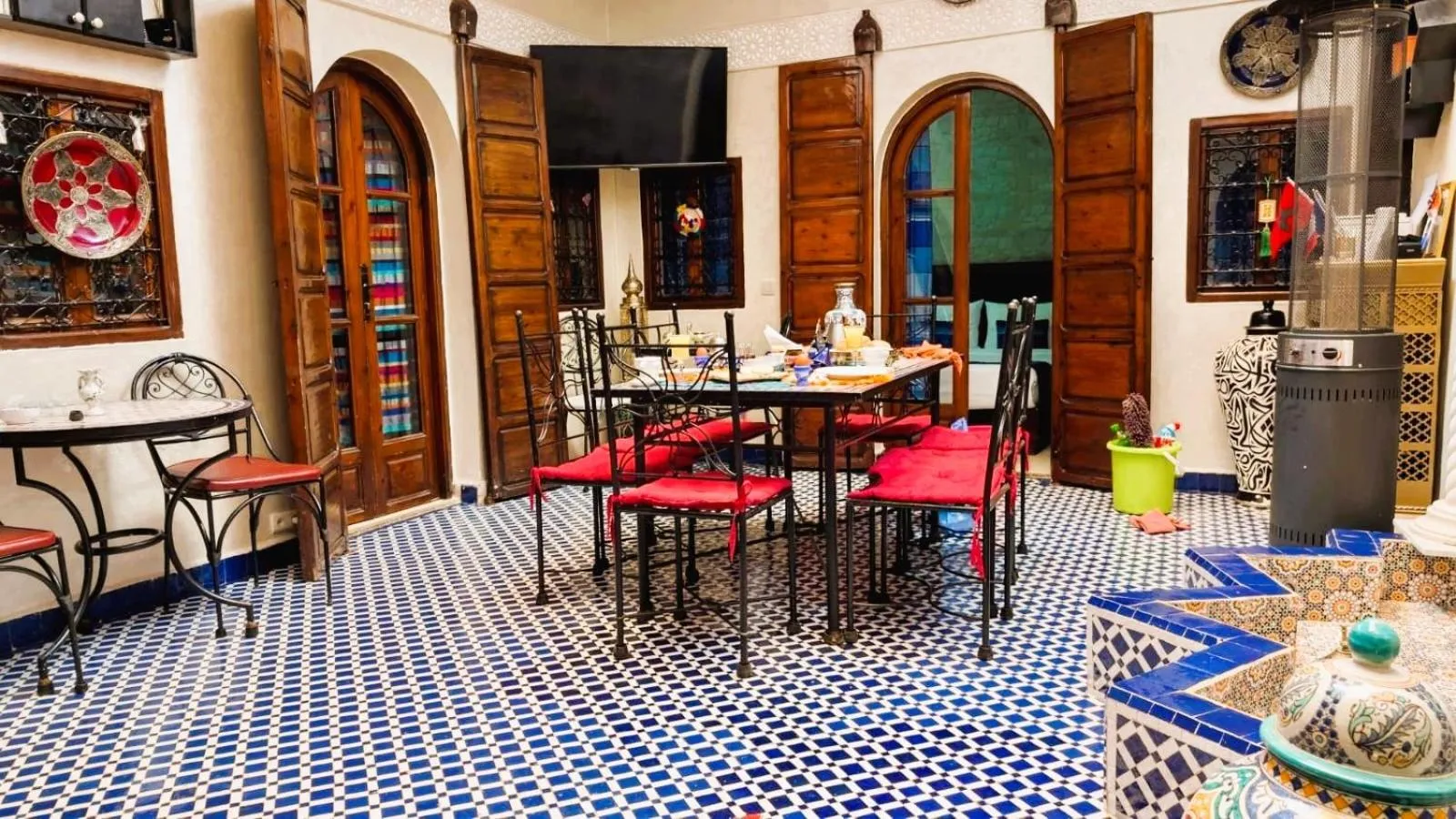 Patio in Riad Lalla Merieme