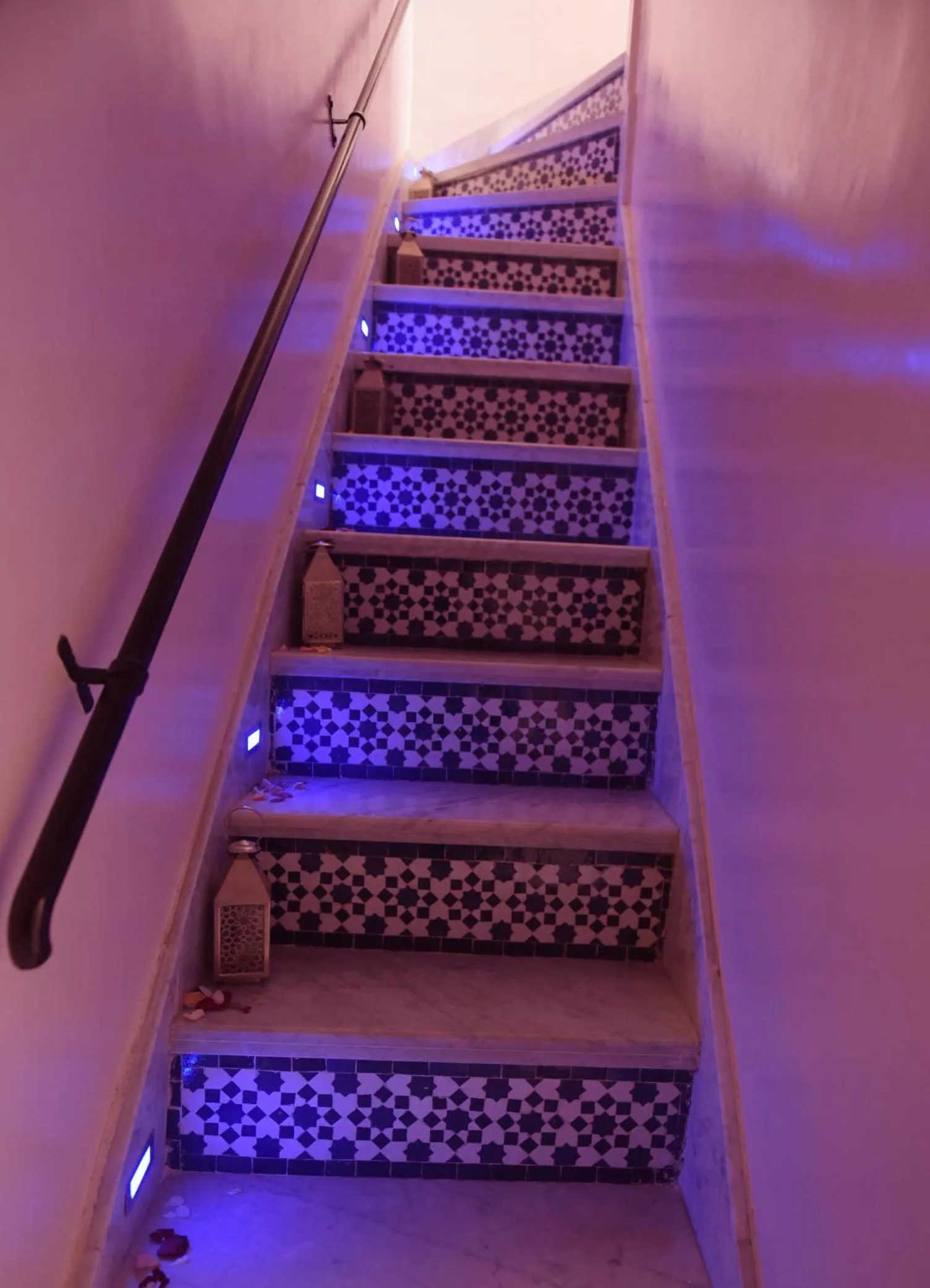 Decorative detail in Riad Lalla Merieme