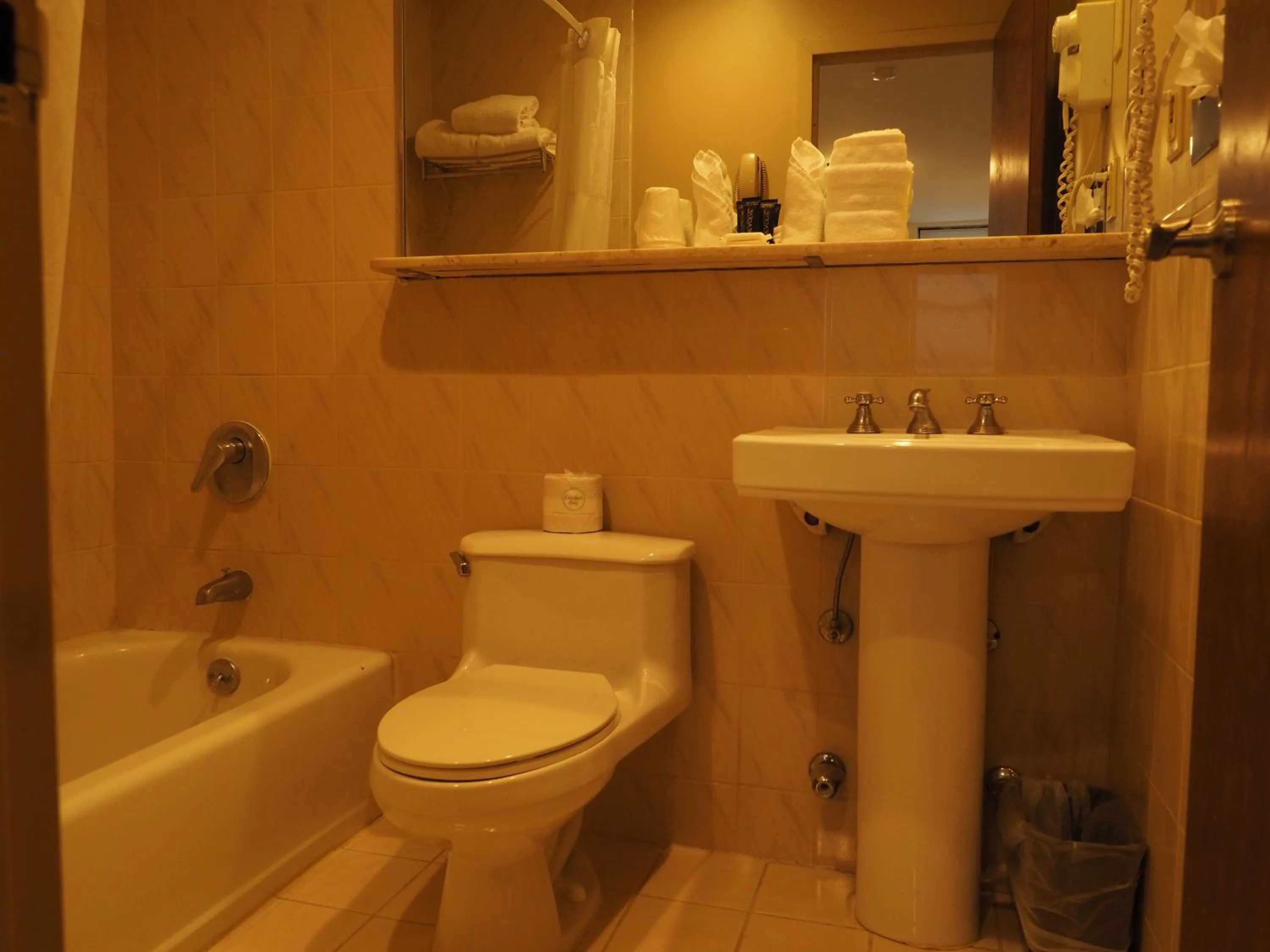 Bathroom in Night Hotel Broadway