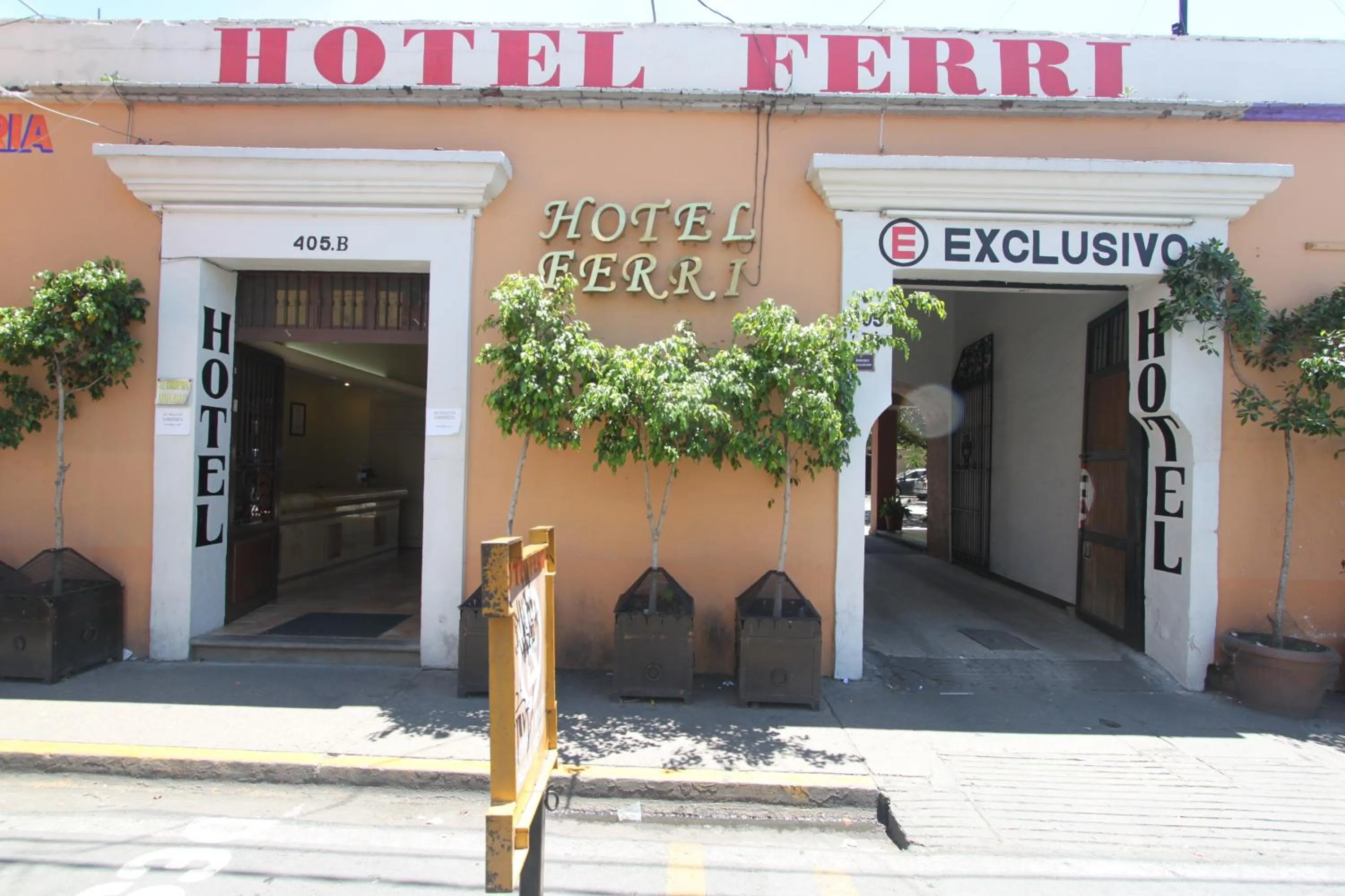 Facade/entrance in Hotel Ferri