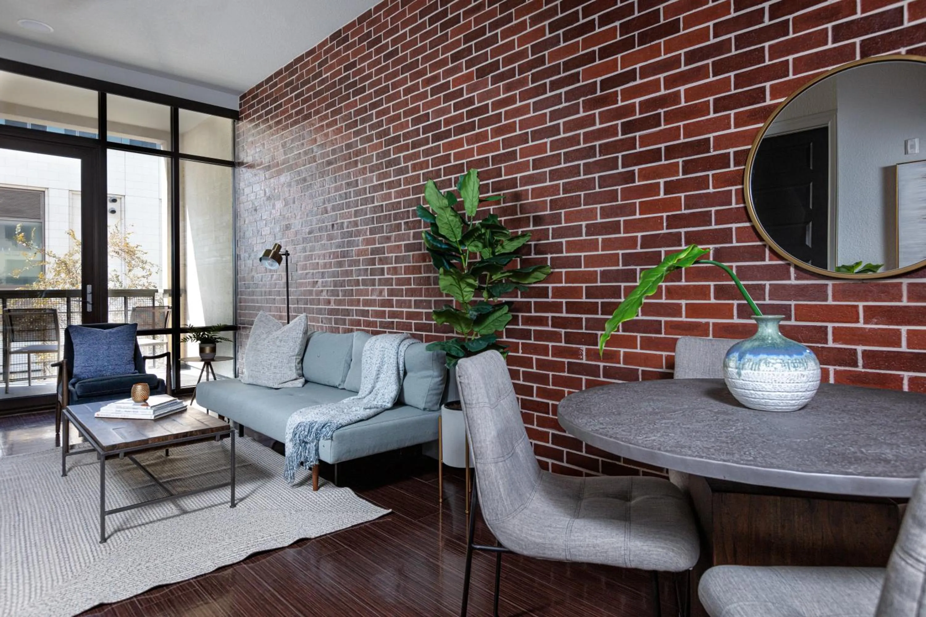 Living room in Locale at the Galleria - Houston