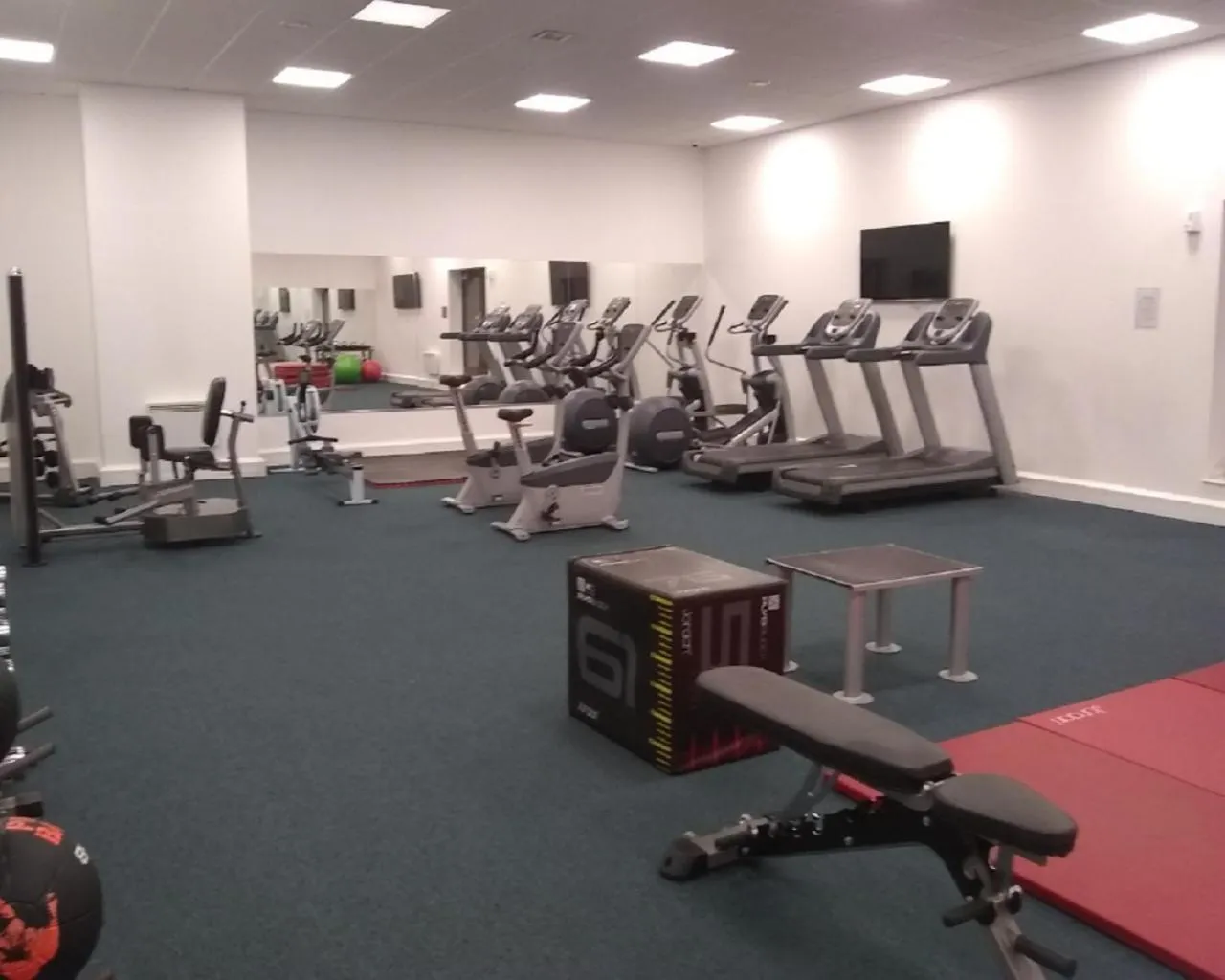Fitness centre/facilities in KCS Luxury Apartment - Broad Street Birmingham