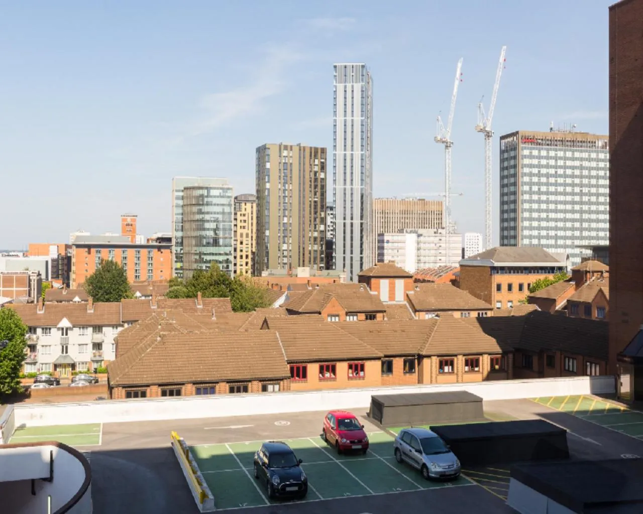 View (from property/room) in KCS Luxury Apartment - Broad Street Birmingham