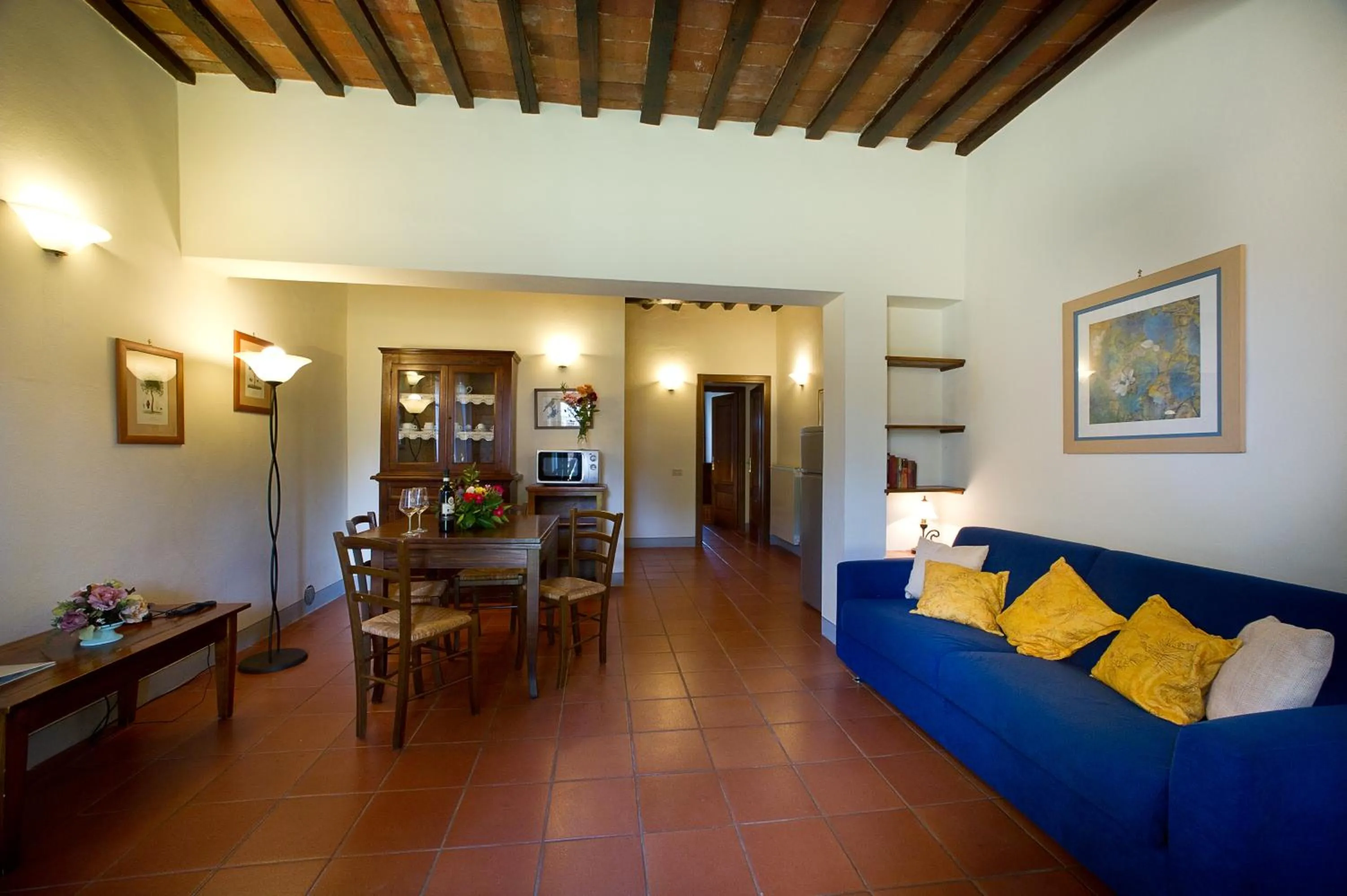 Living room in Tenuta Di Sticciano