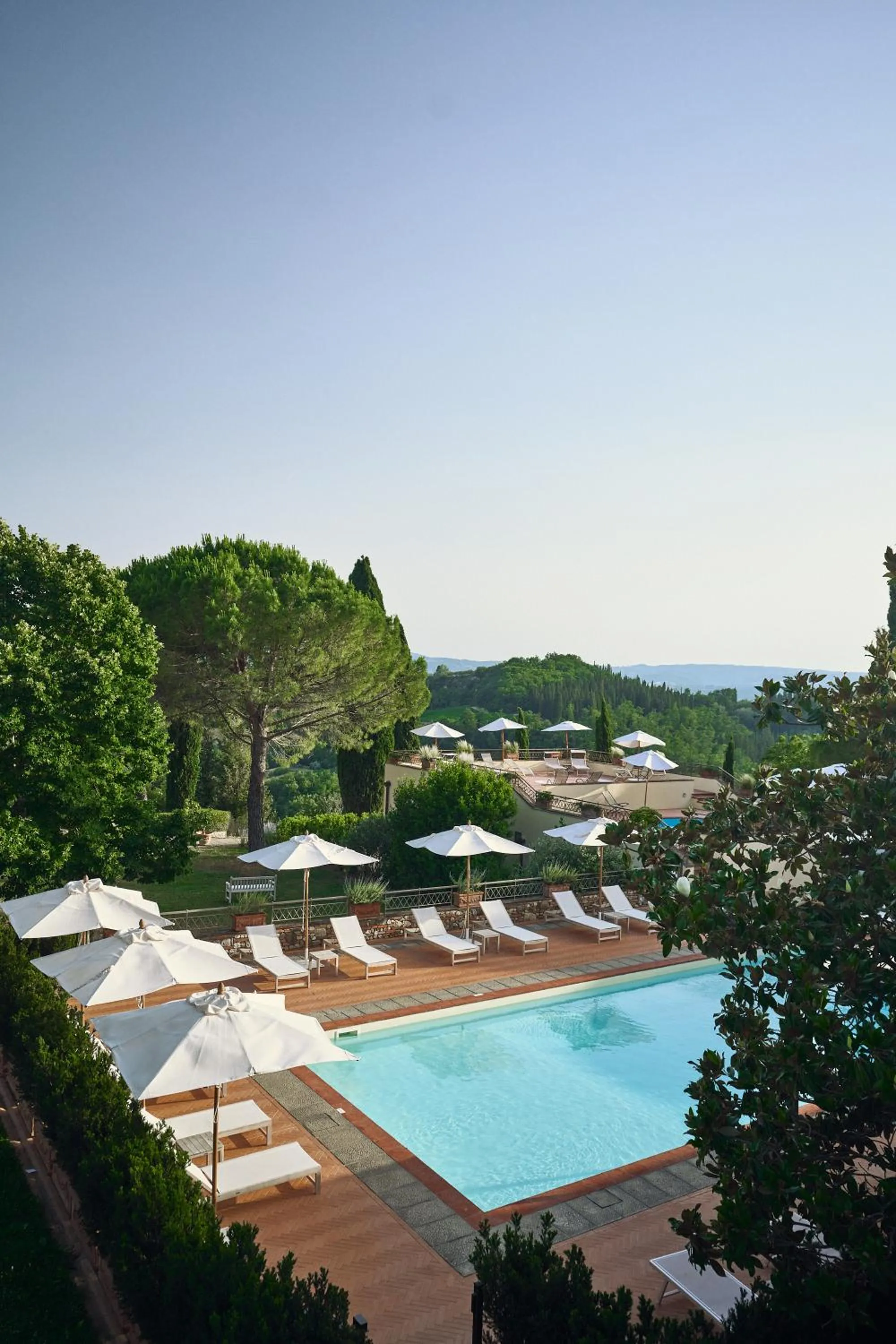 Swimming pool in Tenuta Di Sticciano