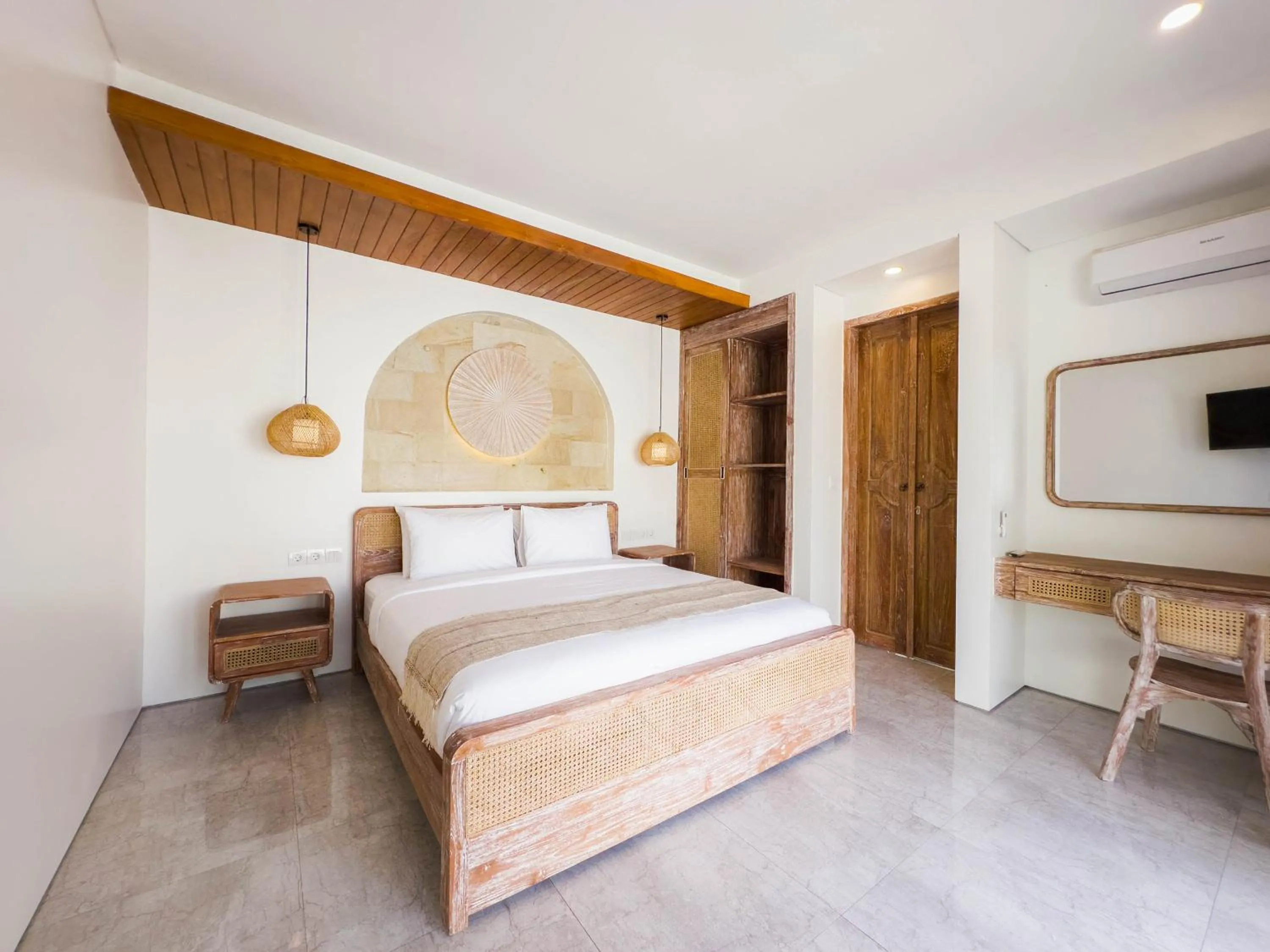 Bedroom, Bed in Villa Waturenggong Ubud