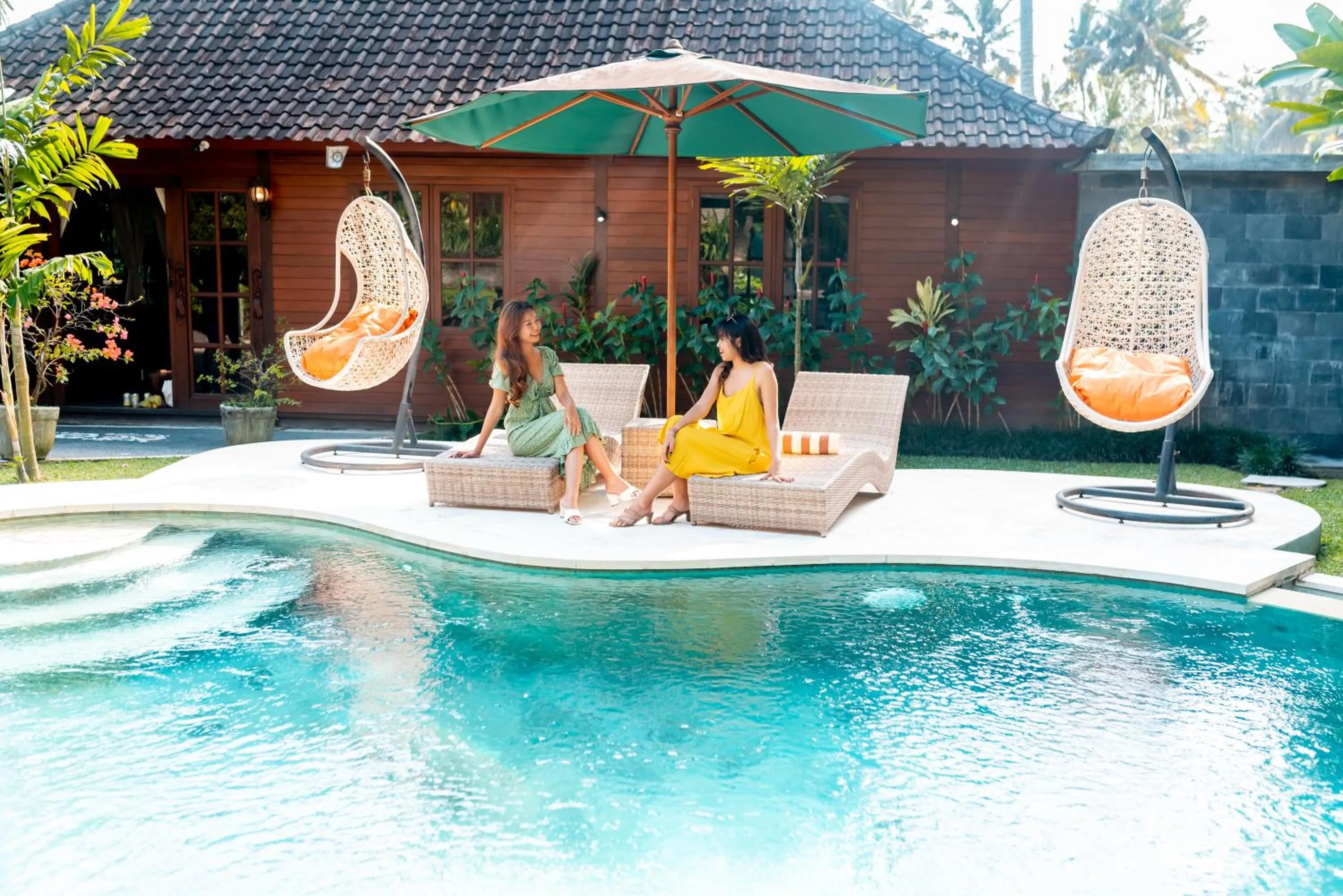 Swimming pool in Villa Waturenggong Ubud