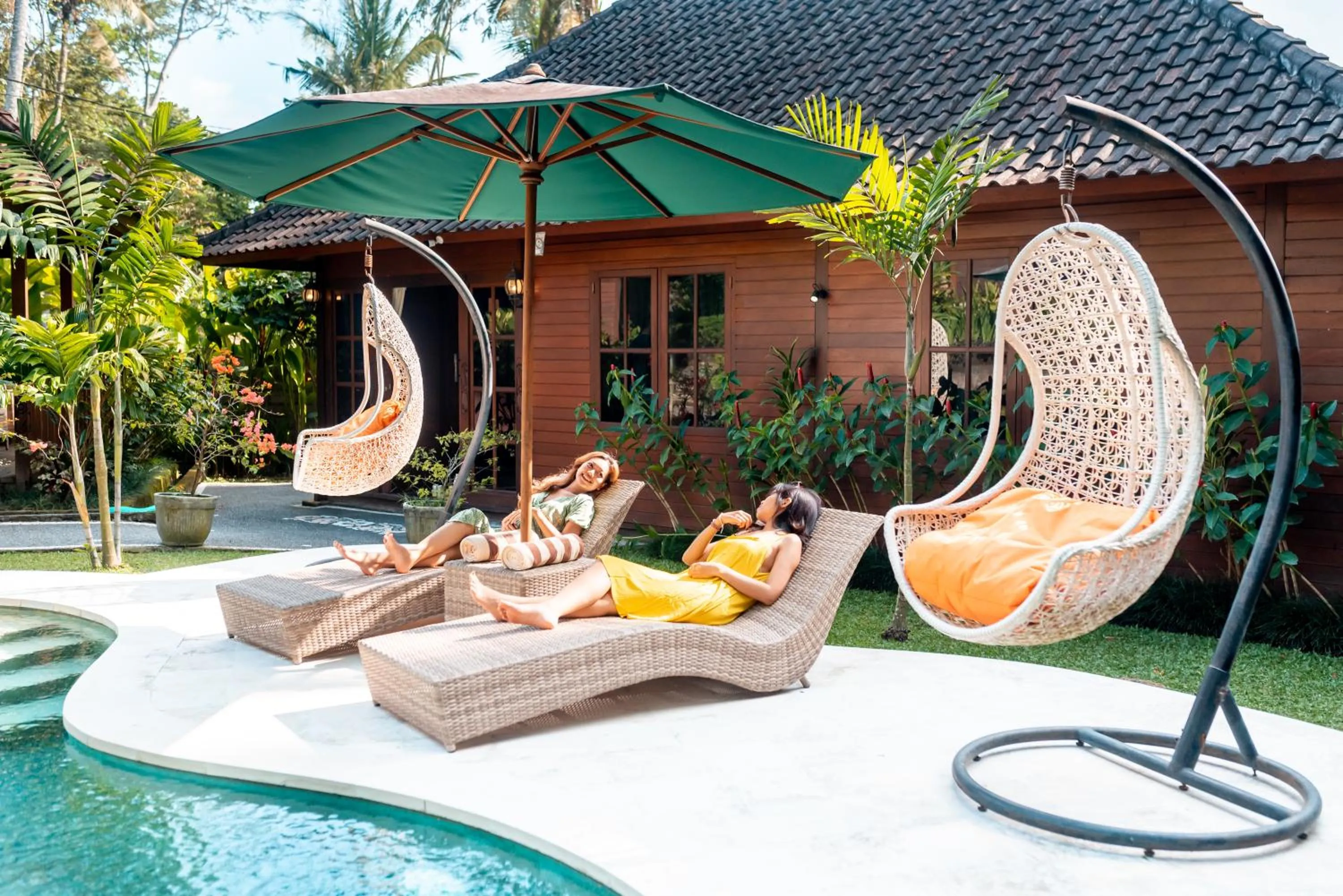 Swimming pool in Villa Waturenggong Ubud