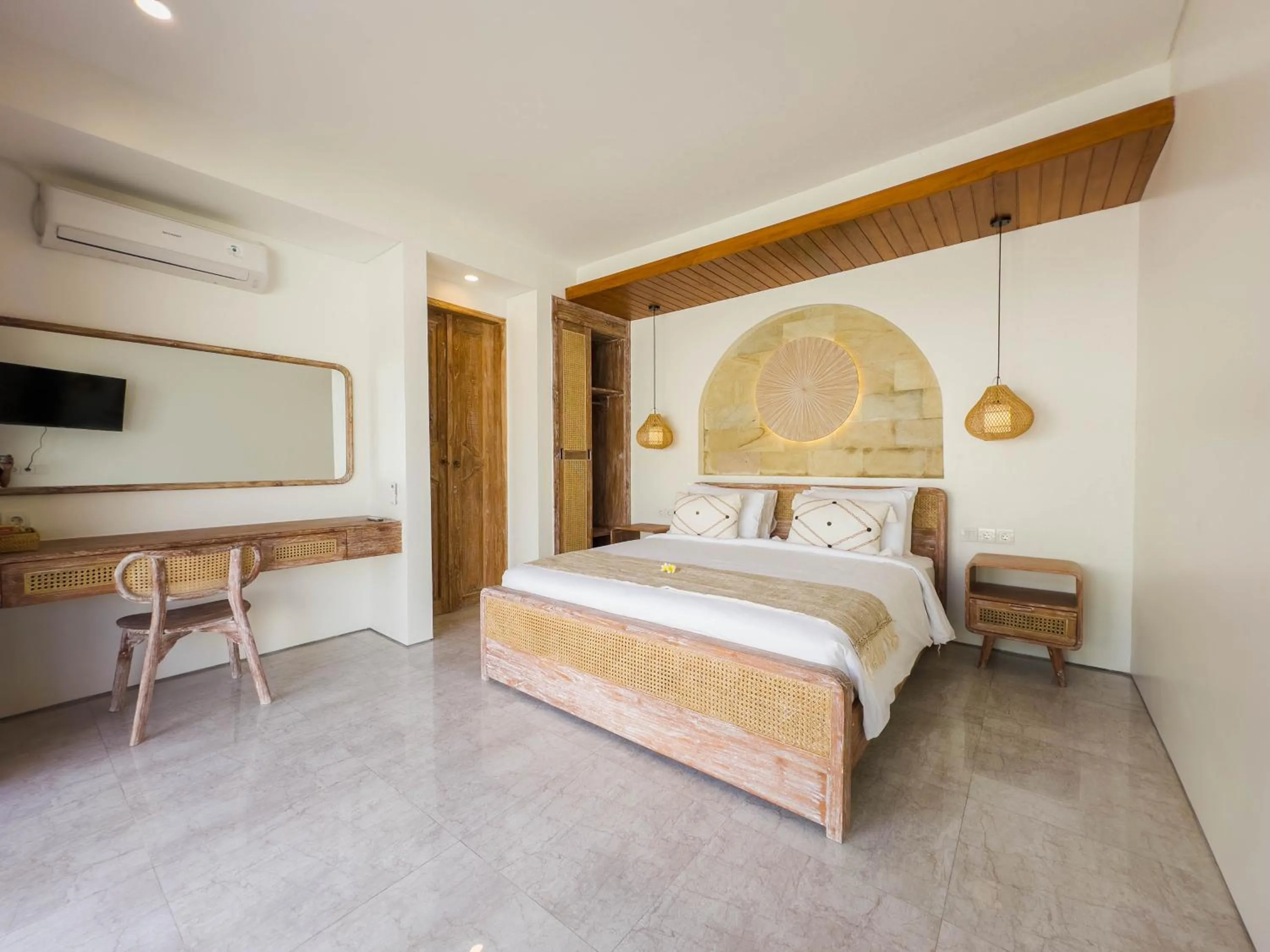 Bedroom, Bed in Villa Waturenggong Ubud