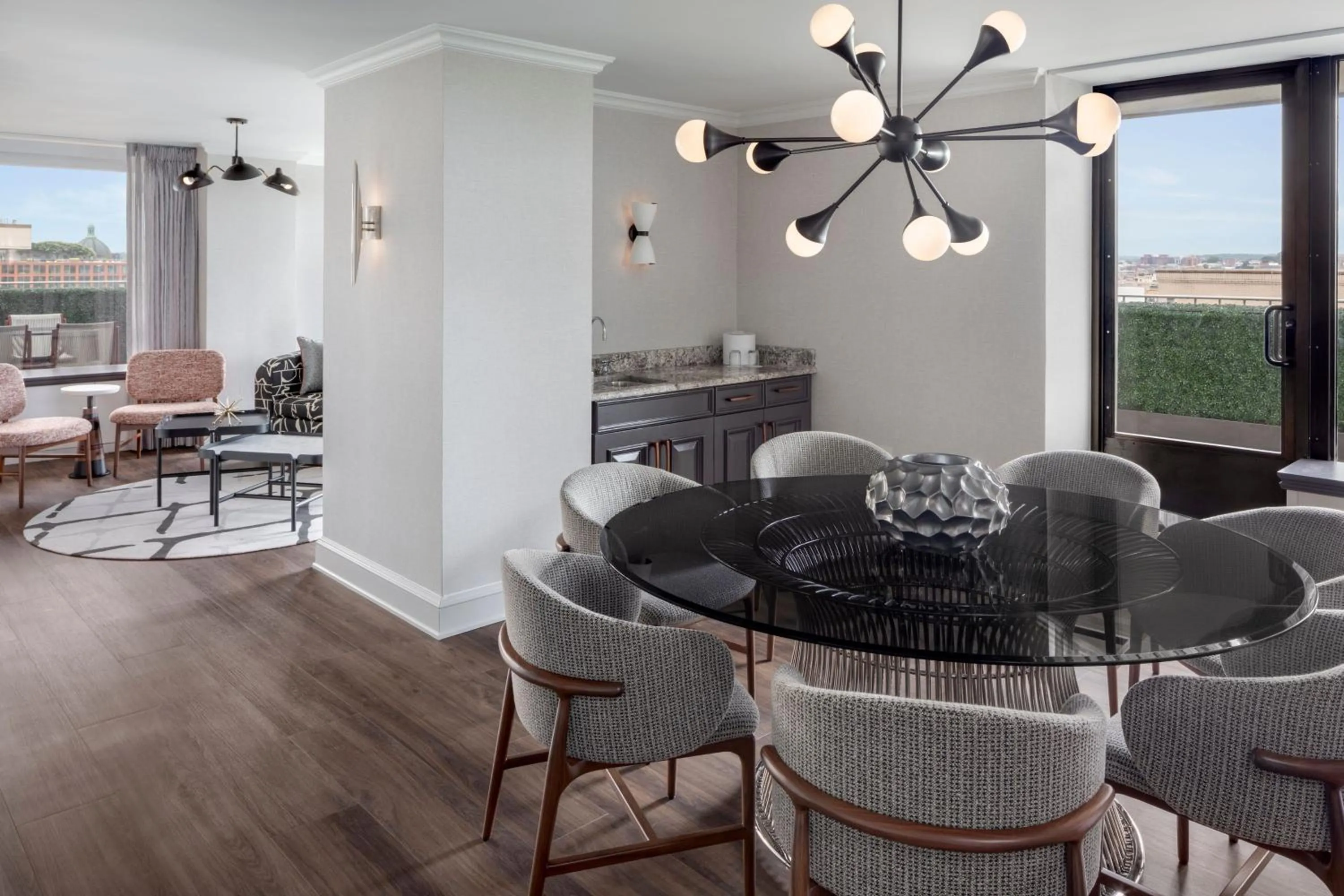 Living room in Le Meridien Washington, DC, The Madison