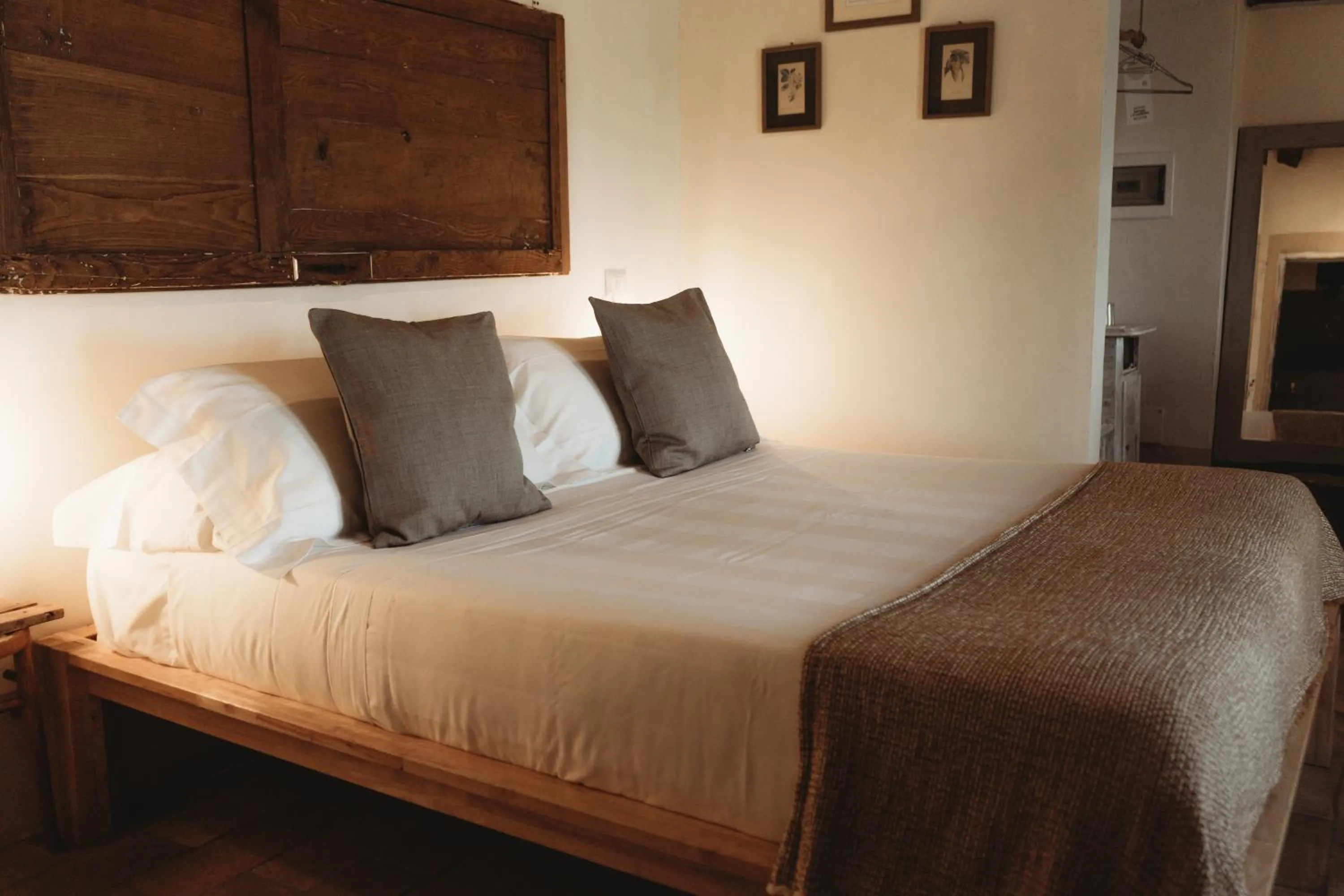 Bed in Locanda in Tuscany