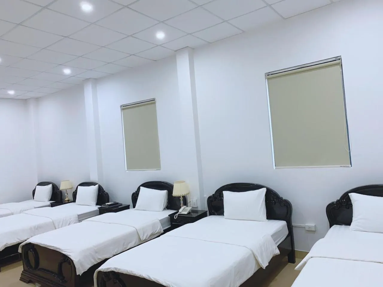 Bed in Galaxy Grand Hotel