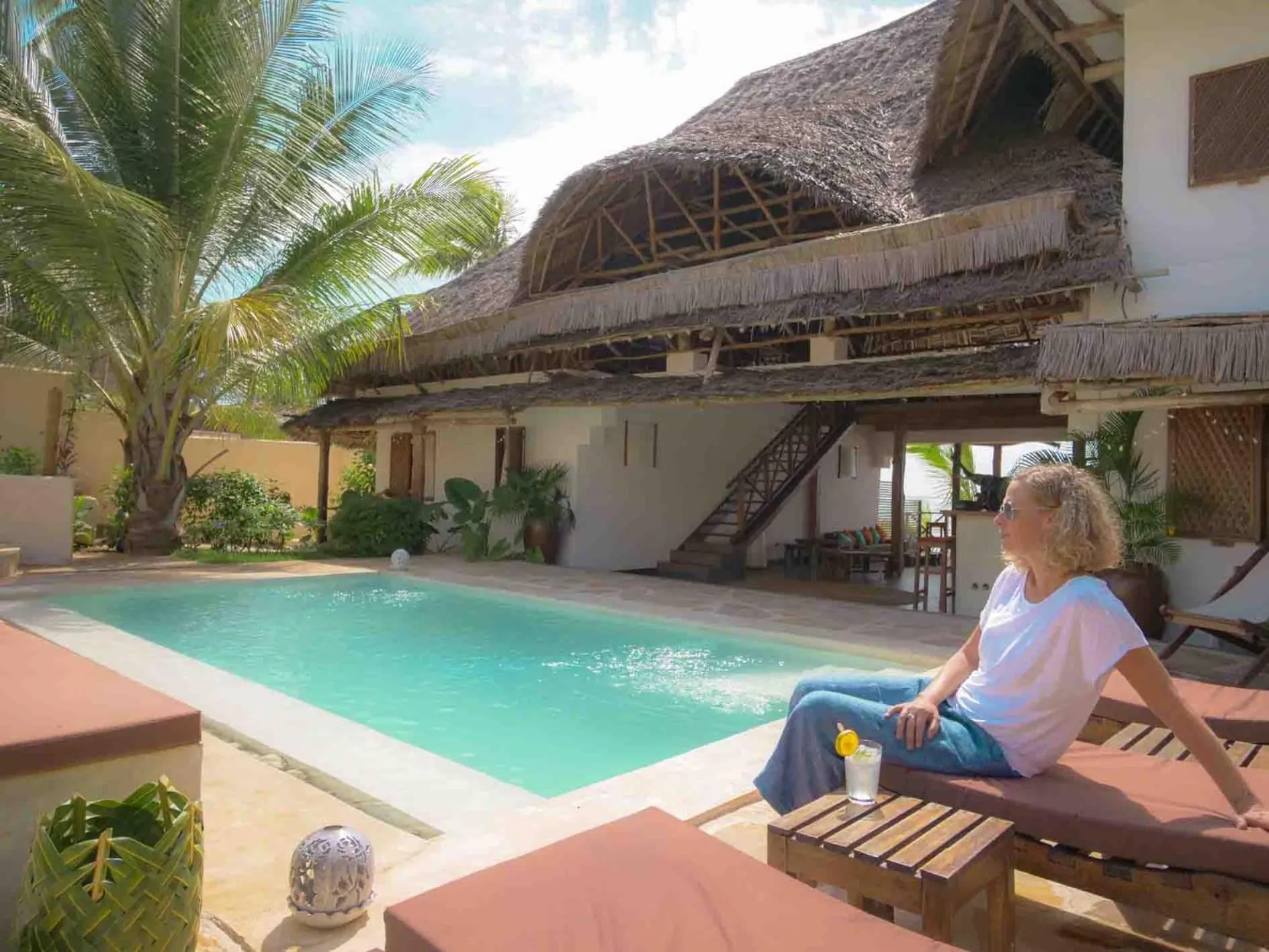Swimming pool in Hekaya Zanzibar