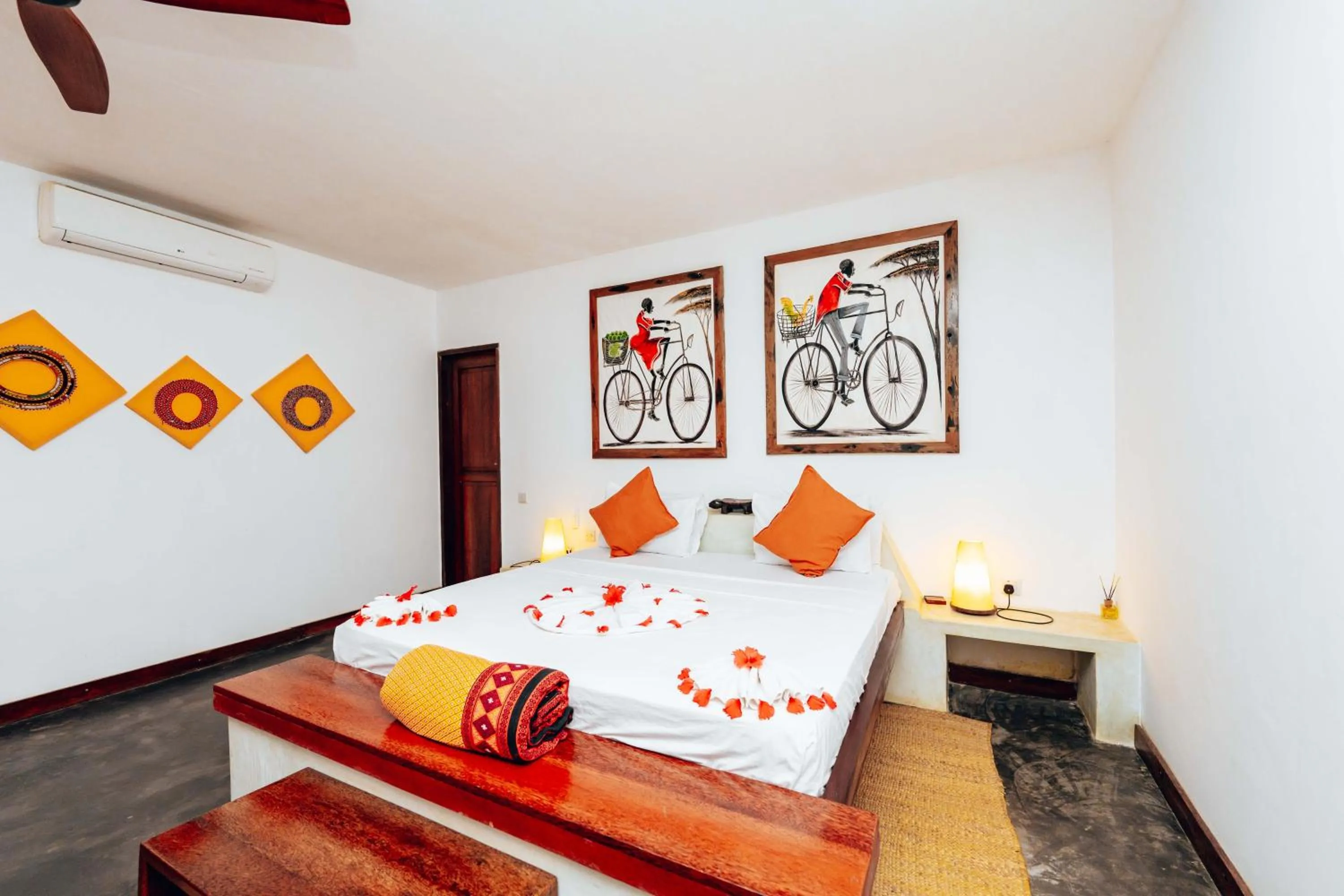 Bed in Hekaya Zanzibar