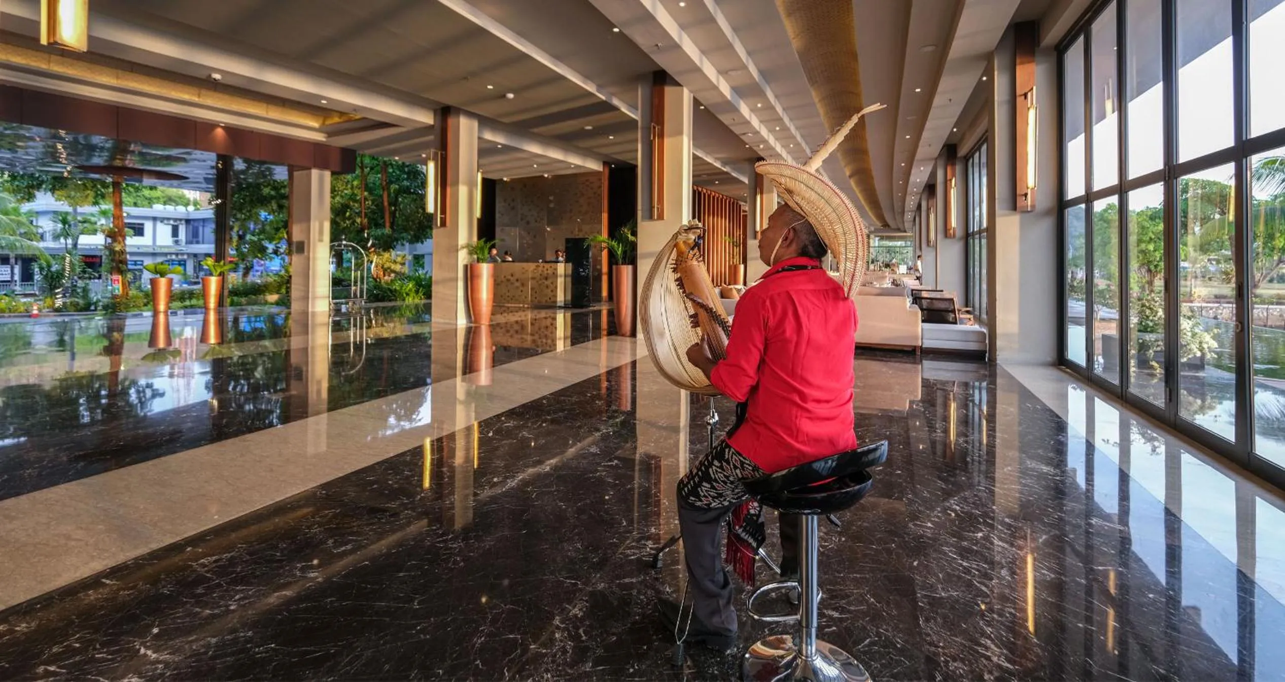 Lobby or reception in Meruorah Komodo Labuan Bajo