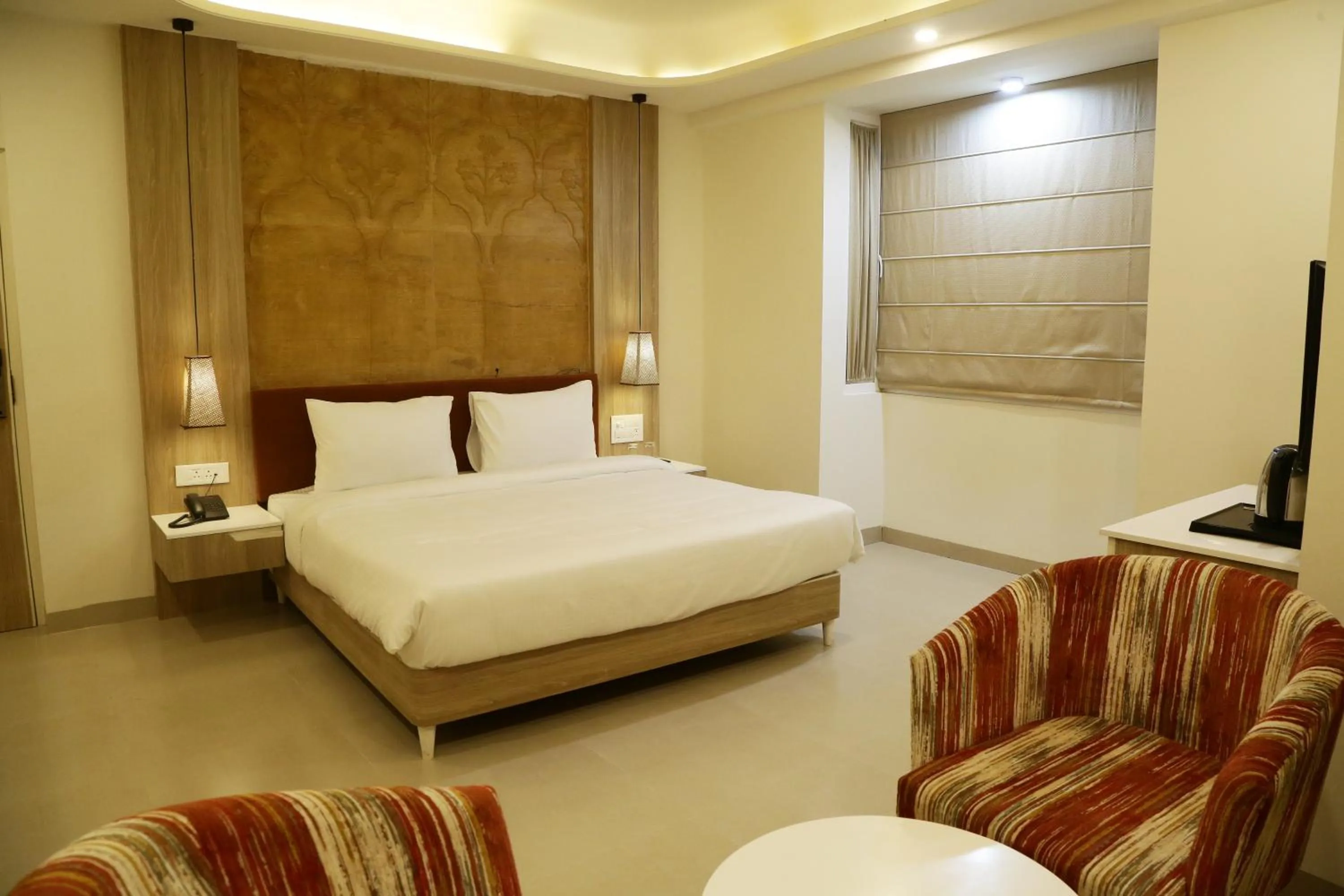 Bedroom in Hotel Ratangarh Palace