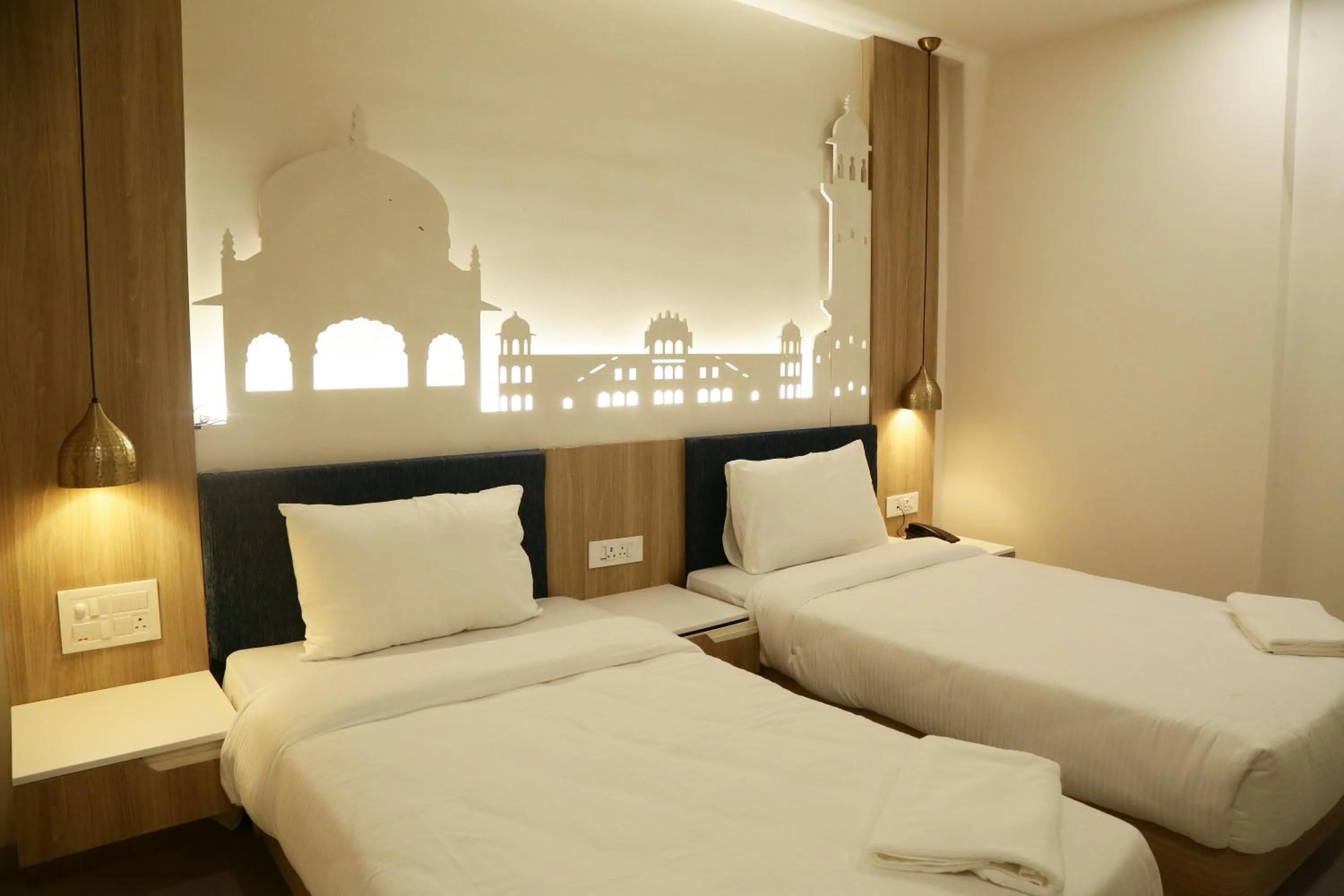 Bedroom in Hotel Ratangarh Palace