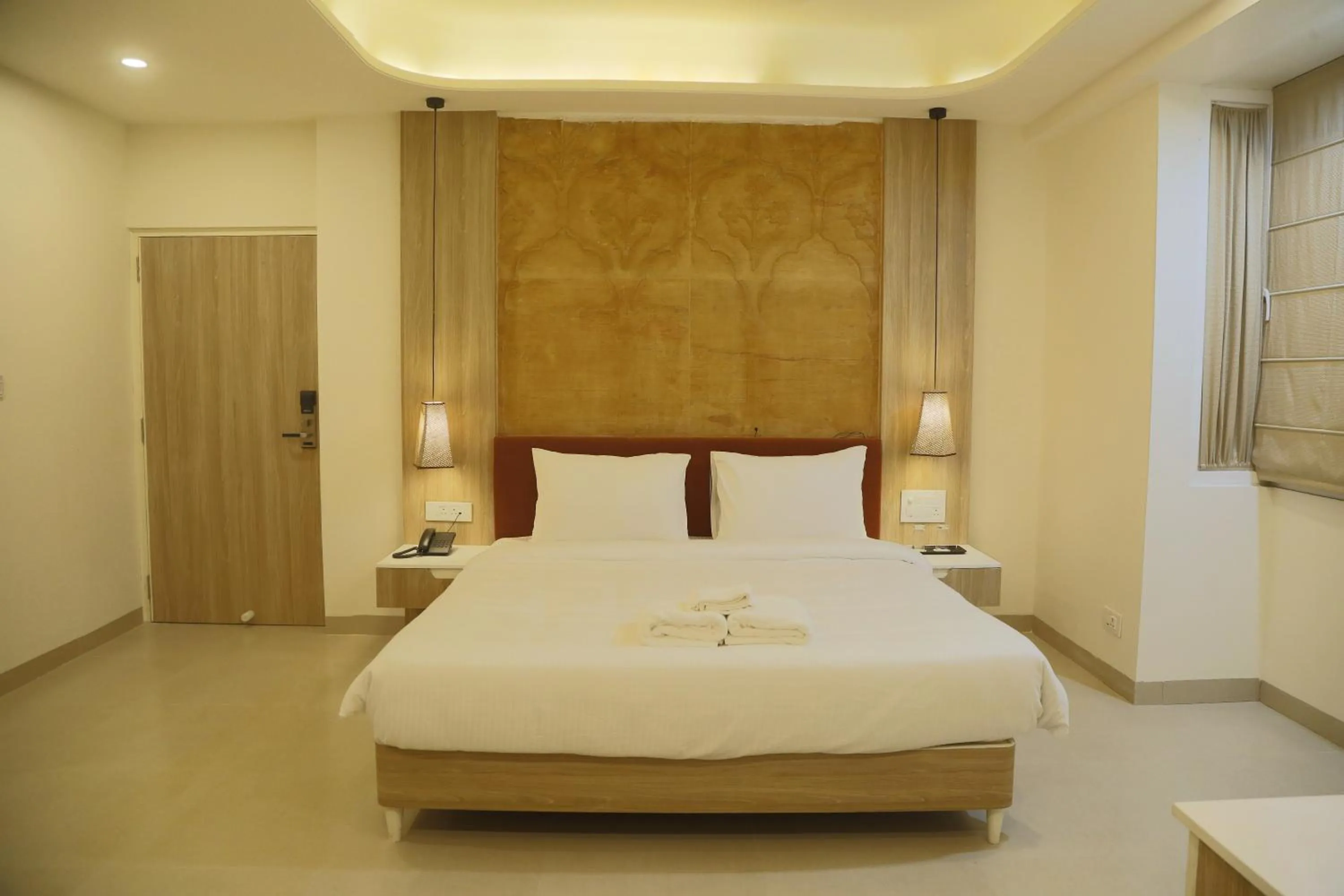 Bedroom in Hotel Ratangarh Palace