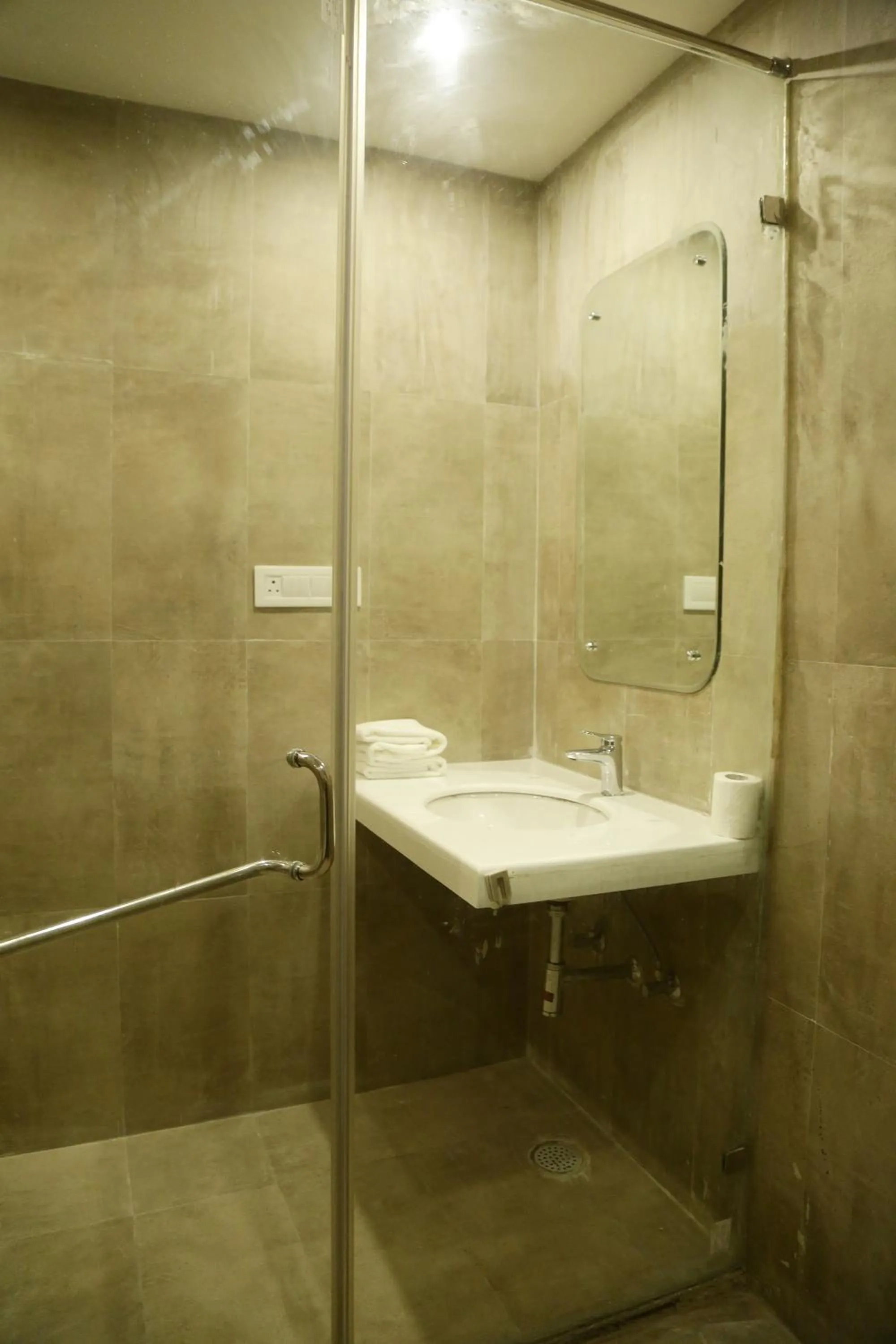 Bathroom in Hotel Ratangarh Palace