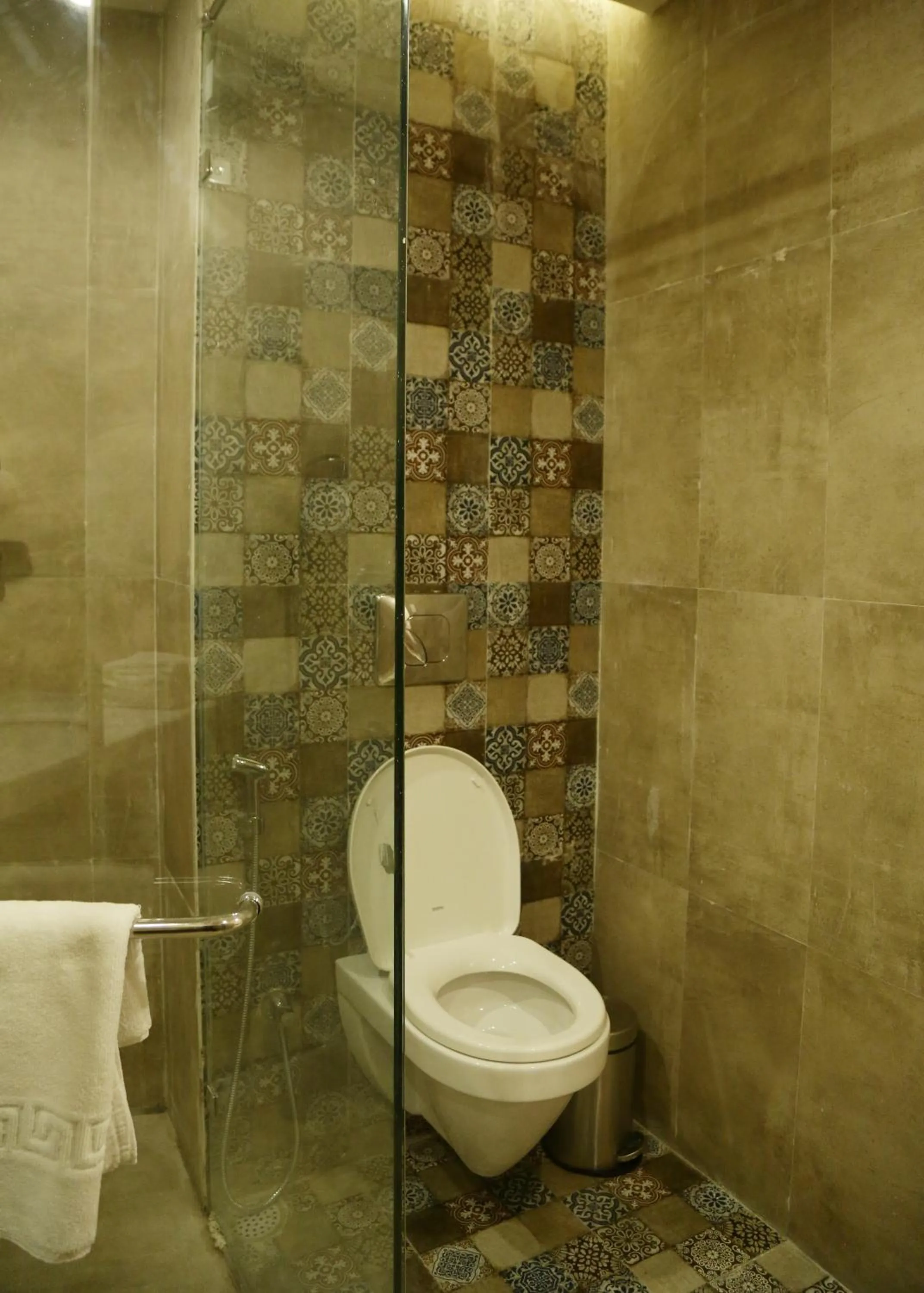 Bathroom in Hotel Ratangarh Palace