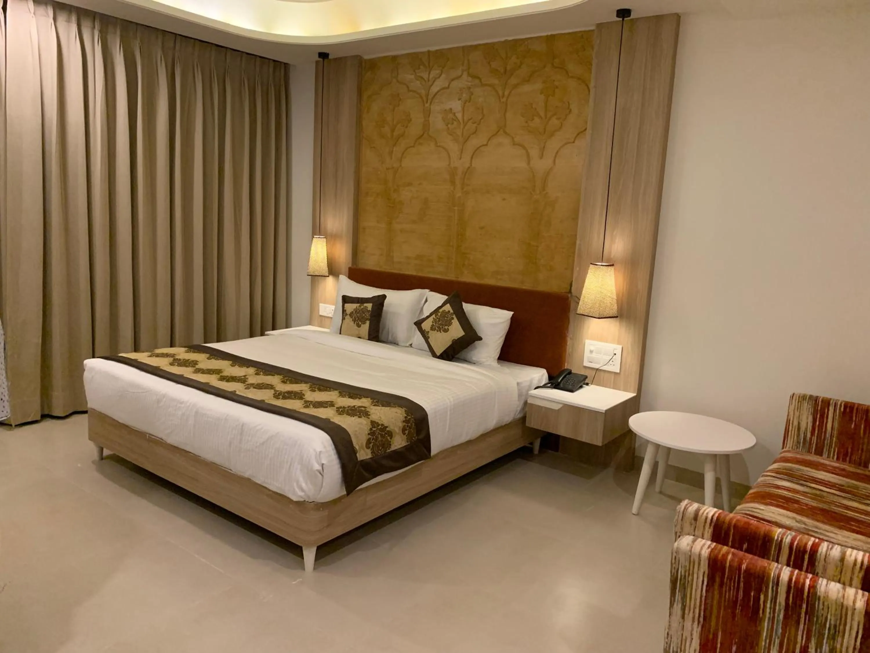 Bedroom in Hotel Ratangarh Palace