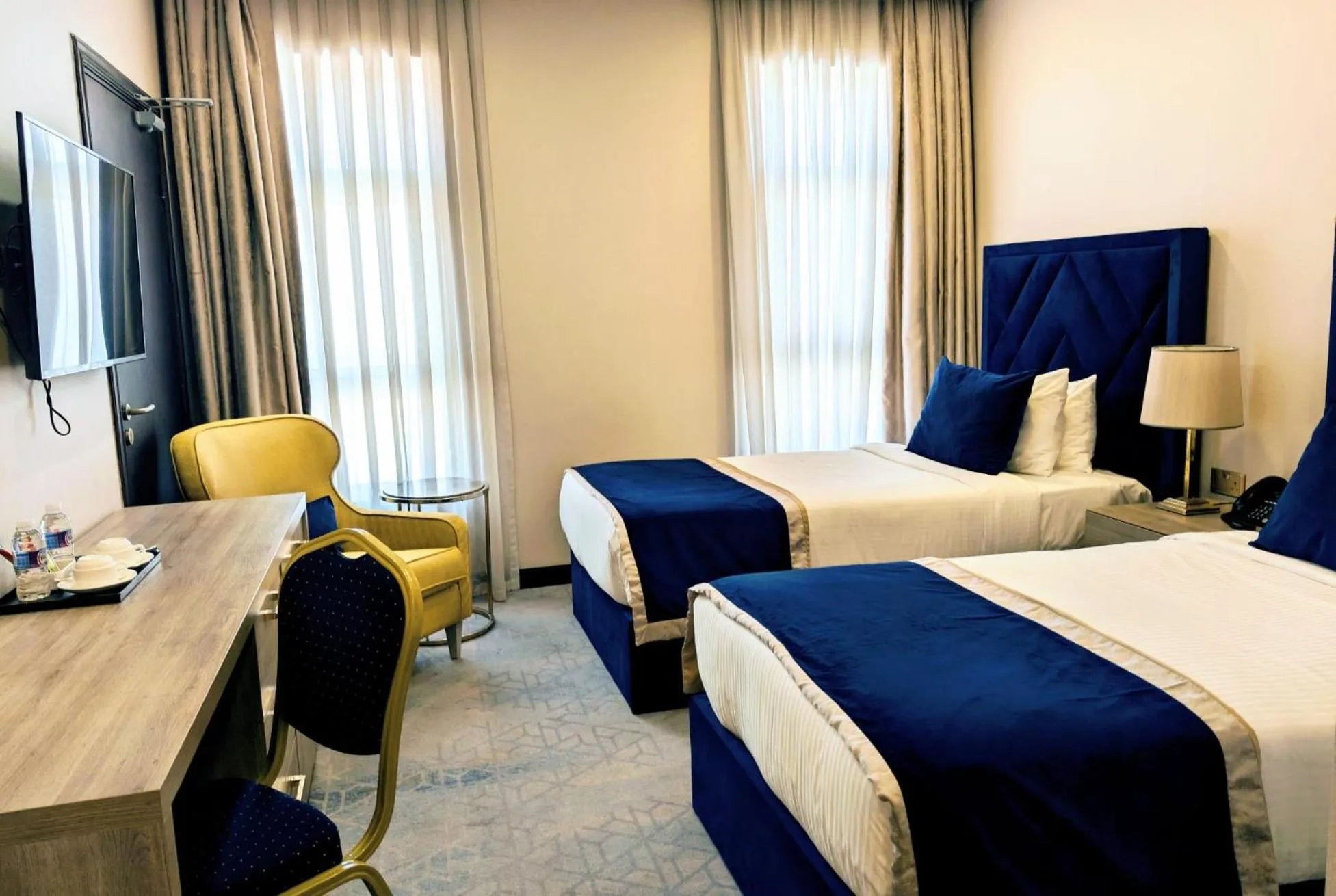 Bed in Saraya Palace Hotel