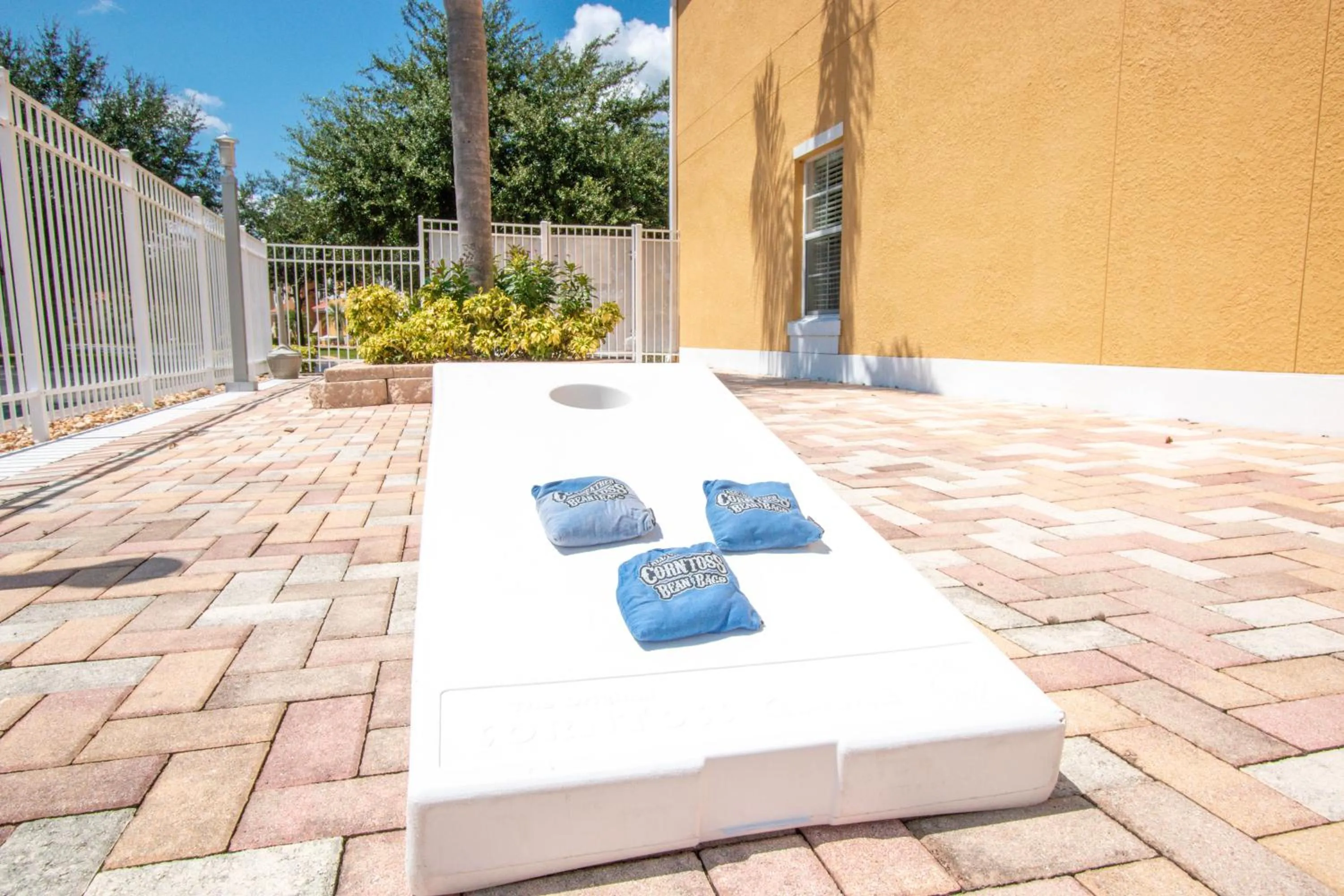 Patio in Berkley Lake Townhomes