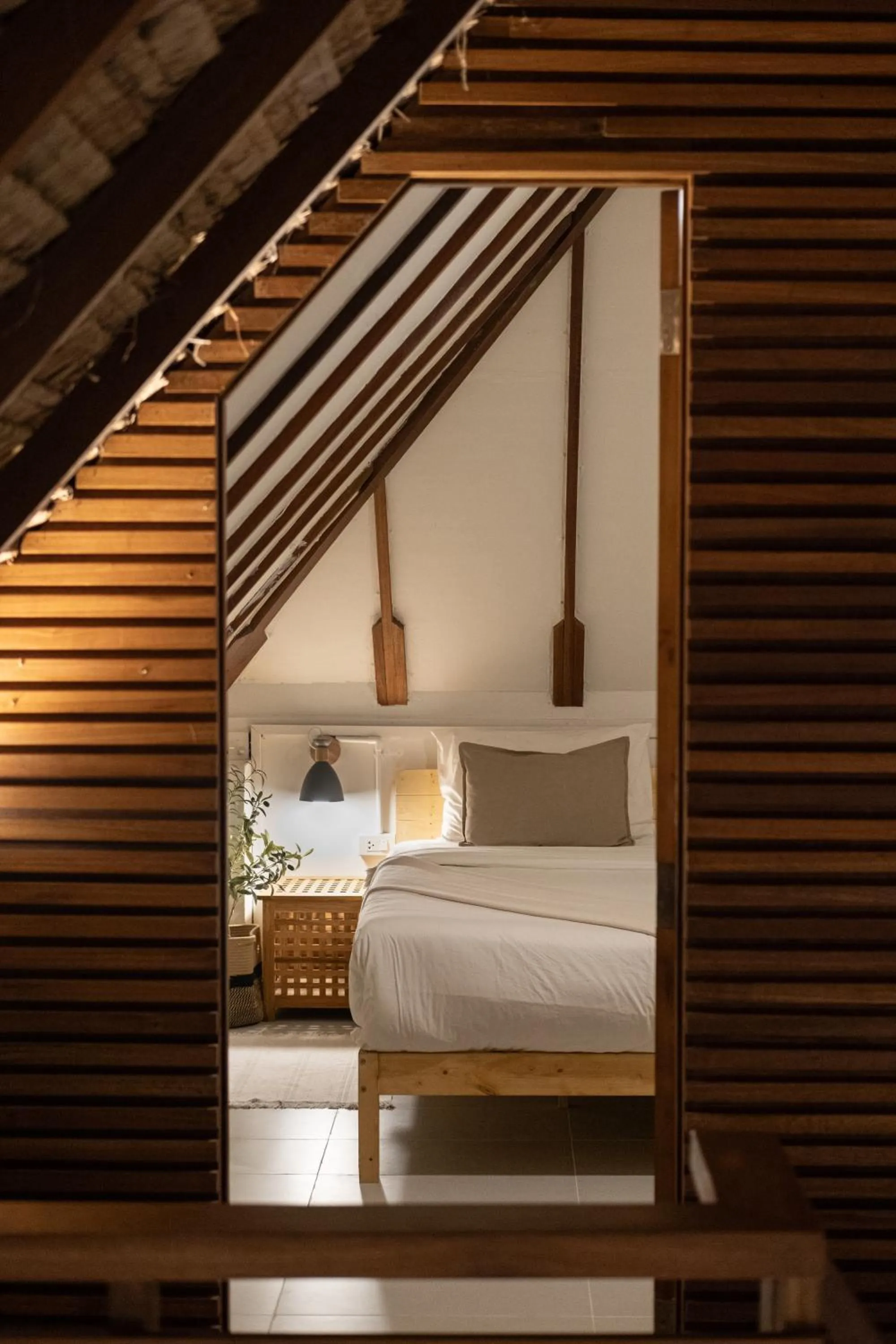 Bed in Big Tree Boutique Hotel