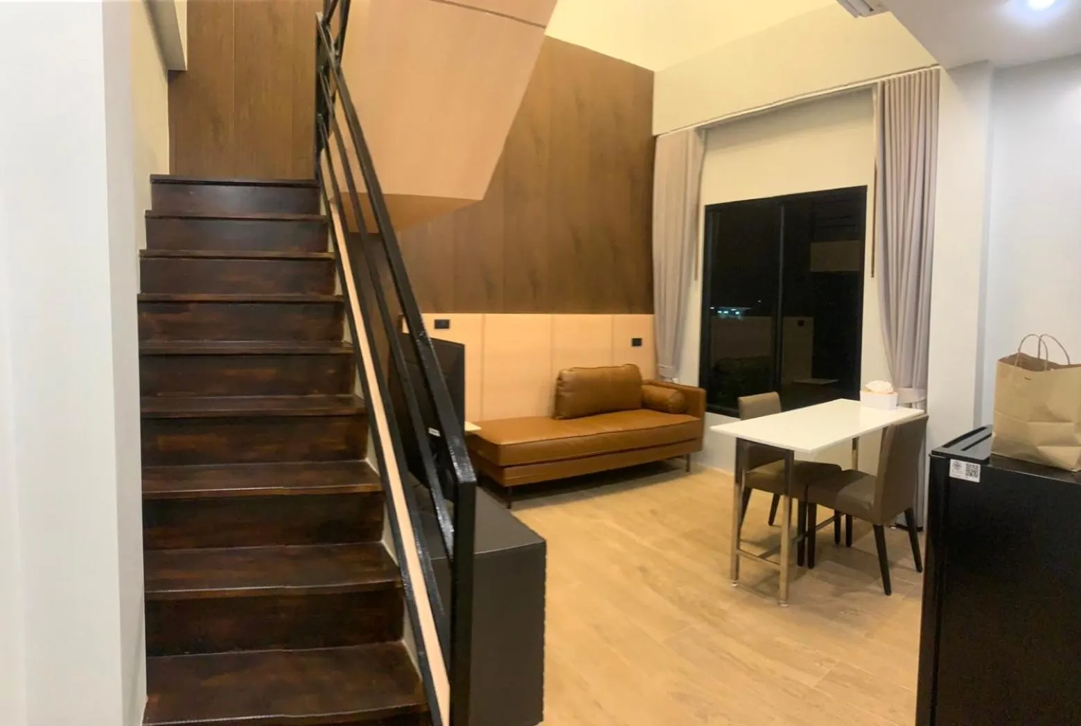 Seating area in TOBEDzZ HOTEL