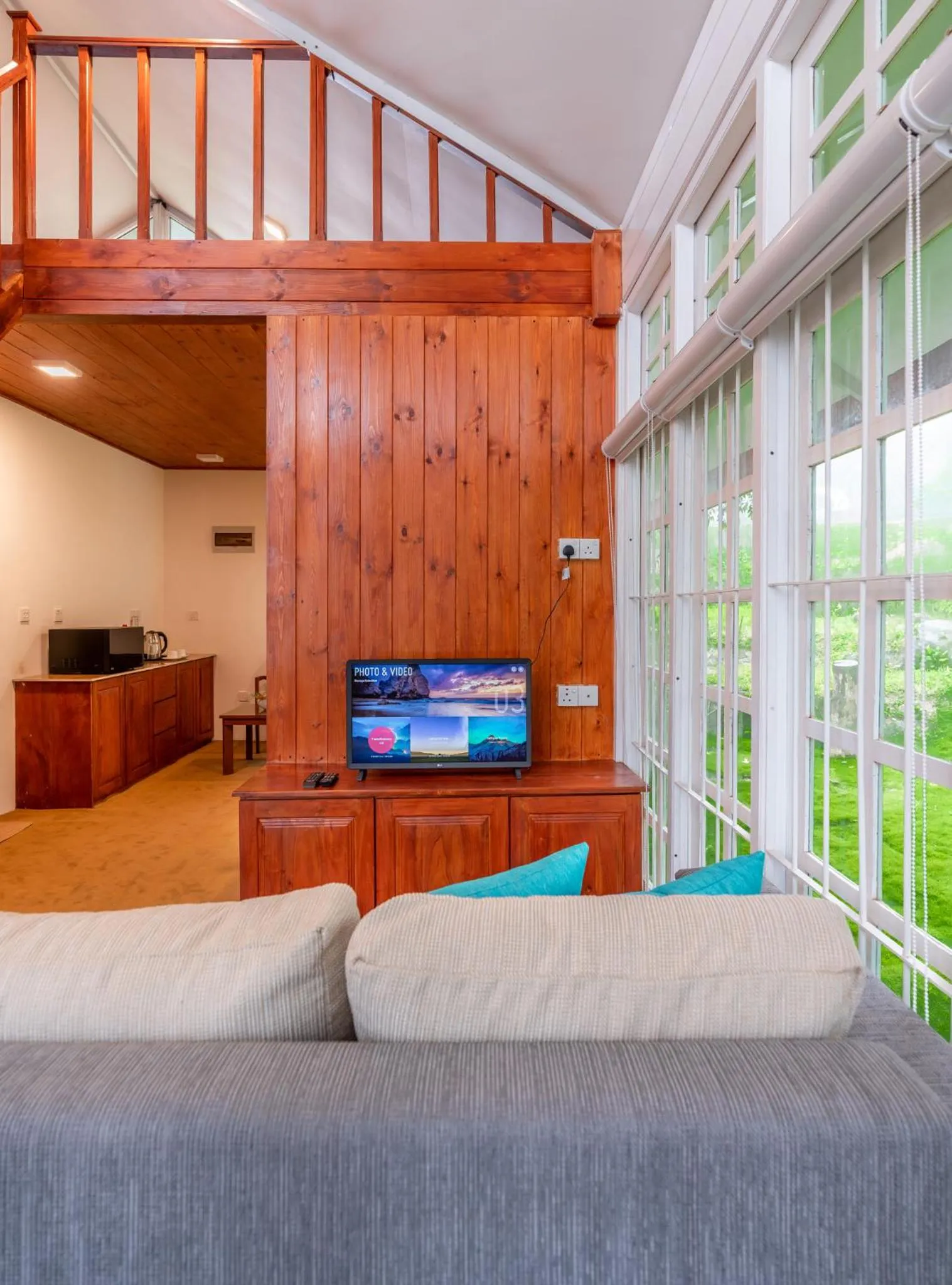 Seating area in Mandaram Eco Resort