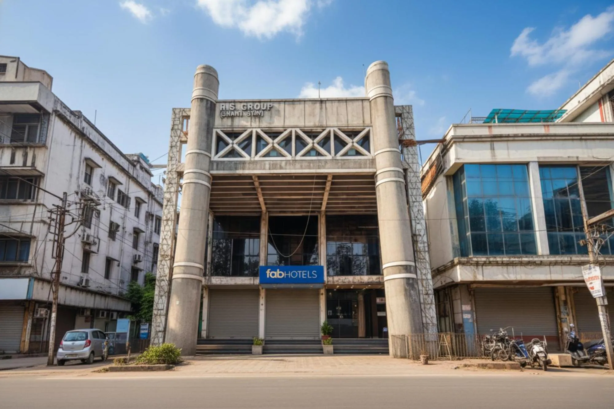Facade/entrance in FabHotel Sai Chatra