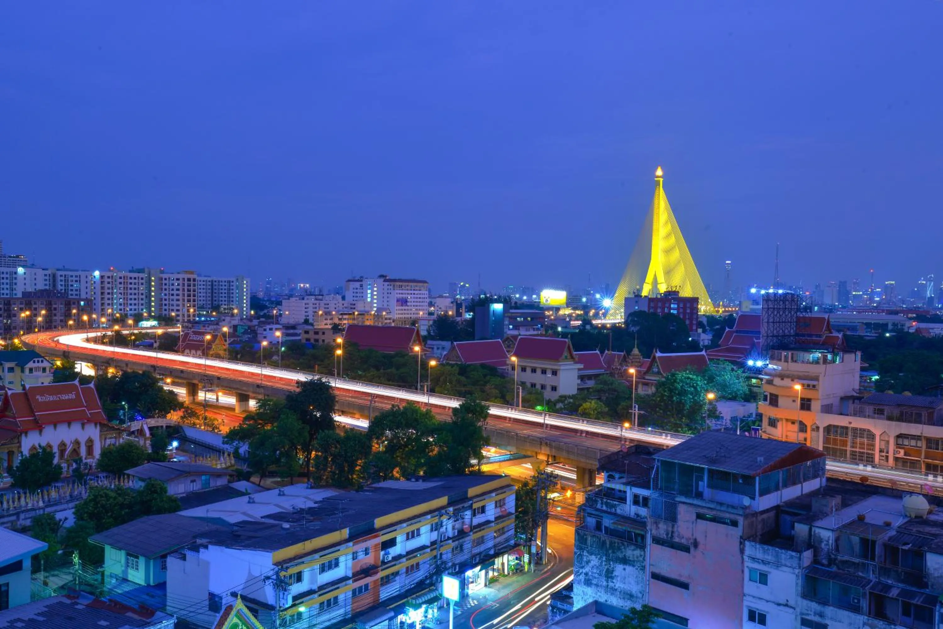 City view in Amarin Hotel Rama 8