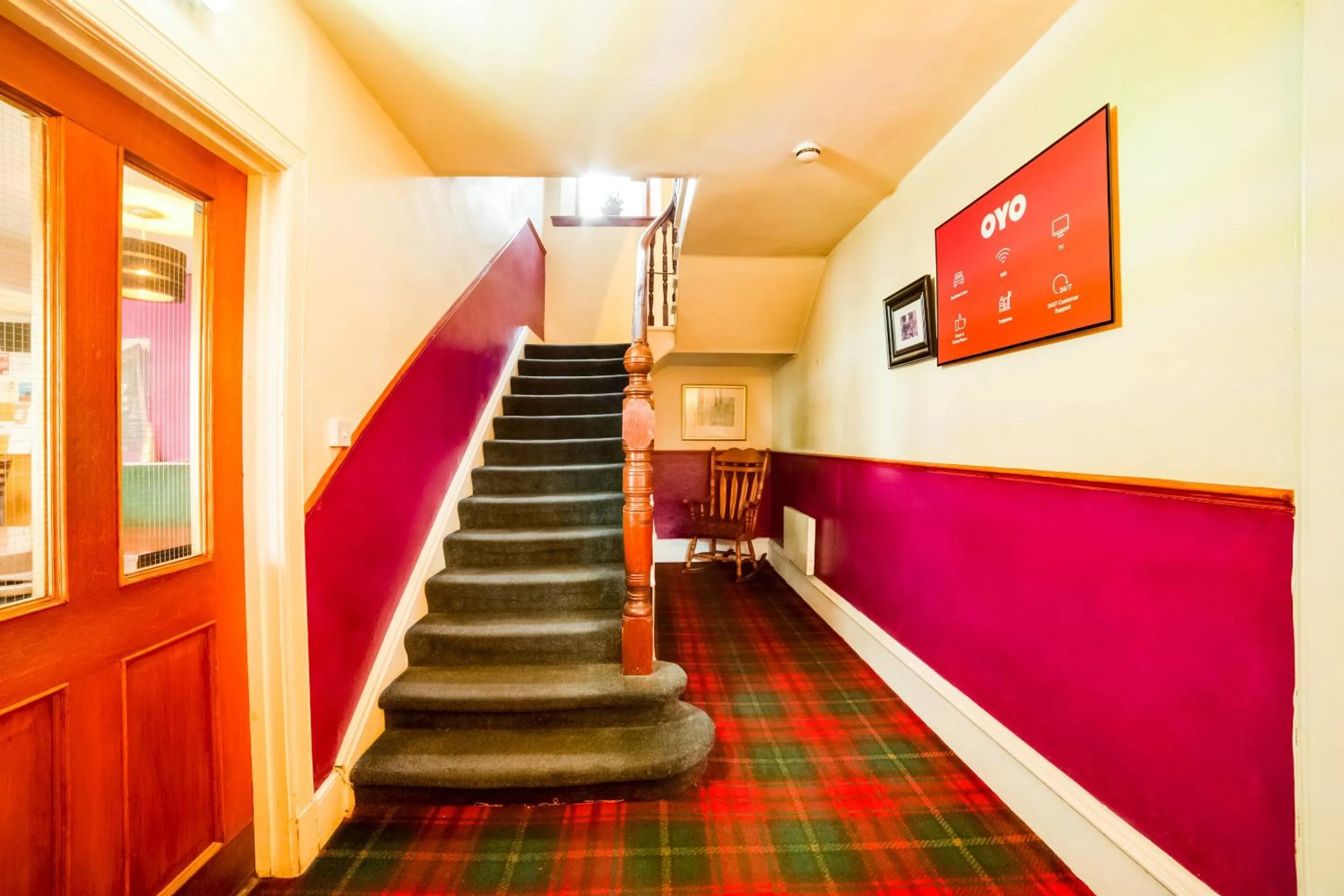 Lobby or reception in OYO Braeriach Hotel, Highlands Scotland