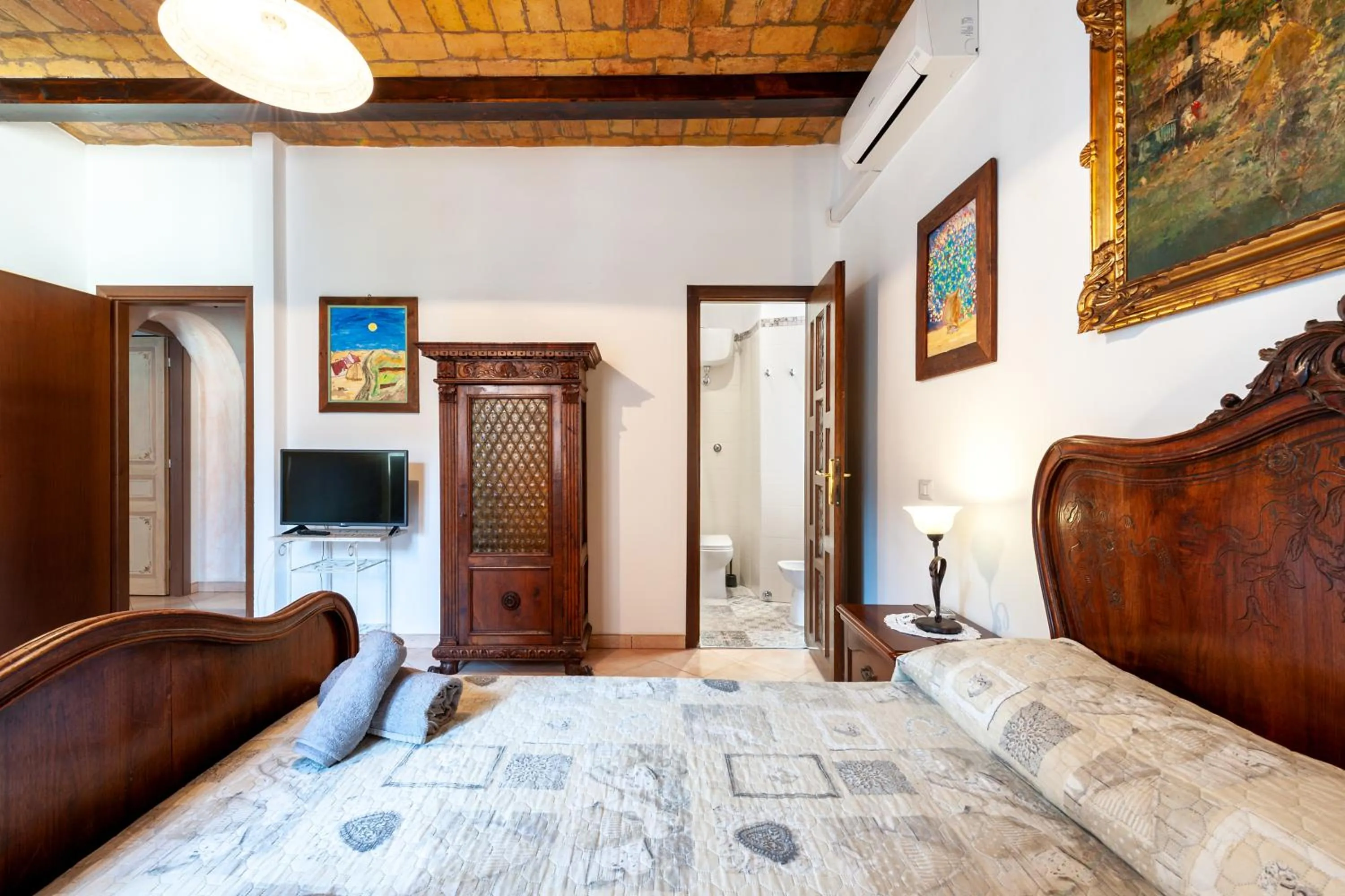 Bedroom, Bed in Turra B&B