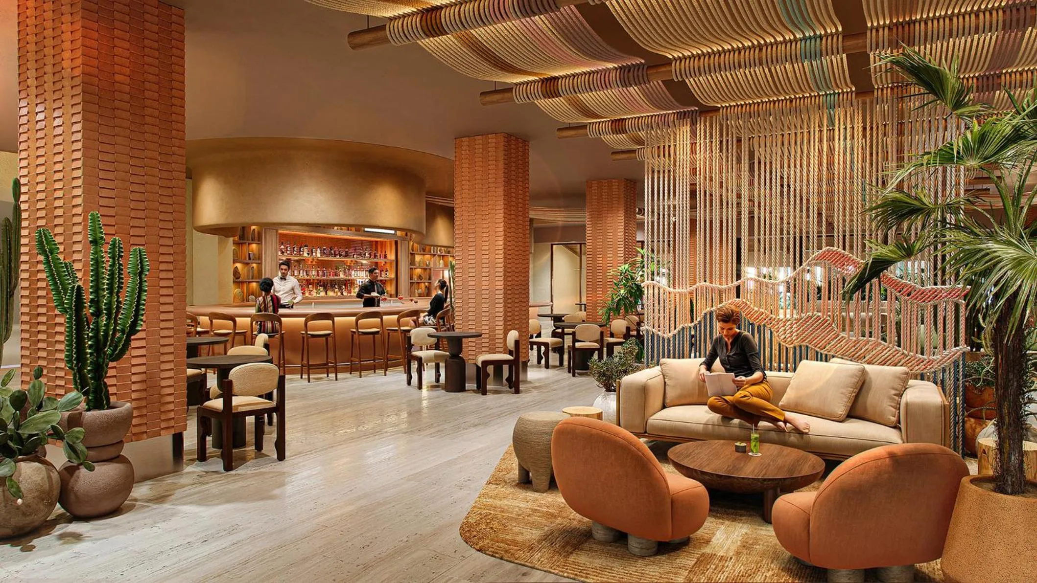 Lounge or bar in Kimpton Miralina Resort and Villas by IHG