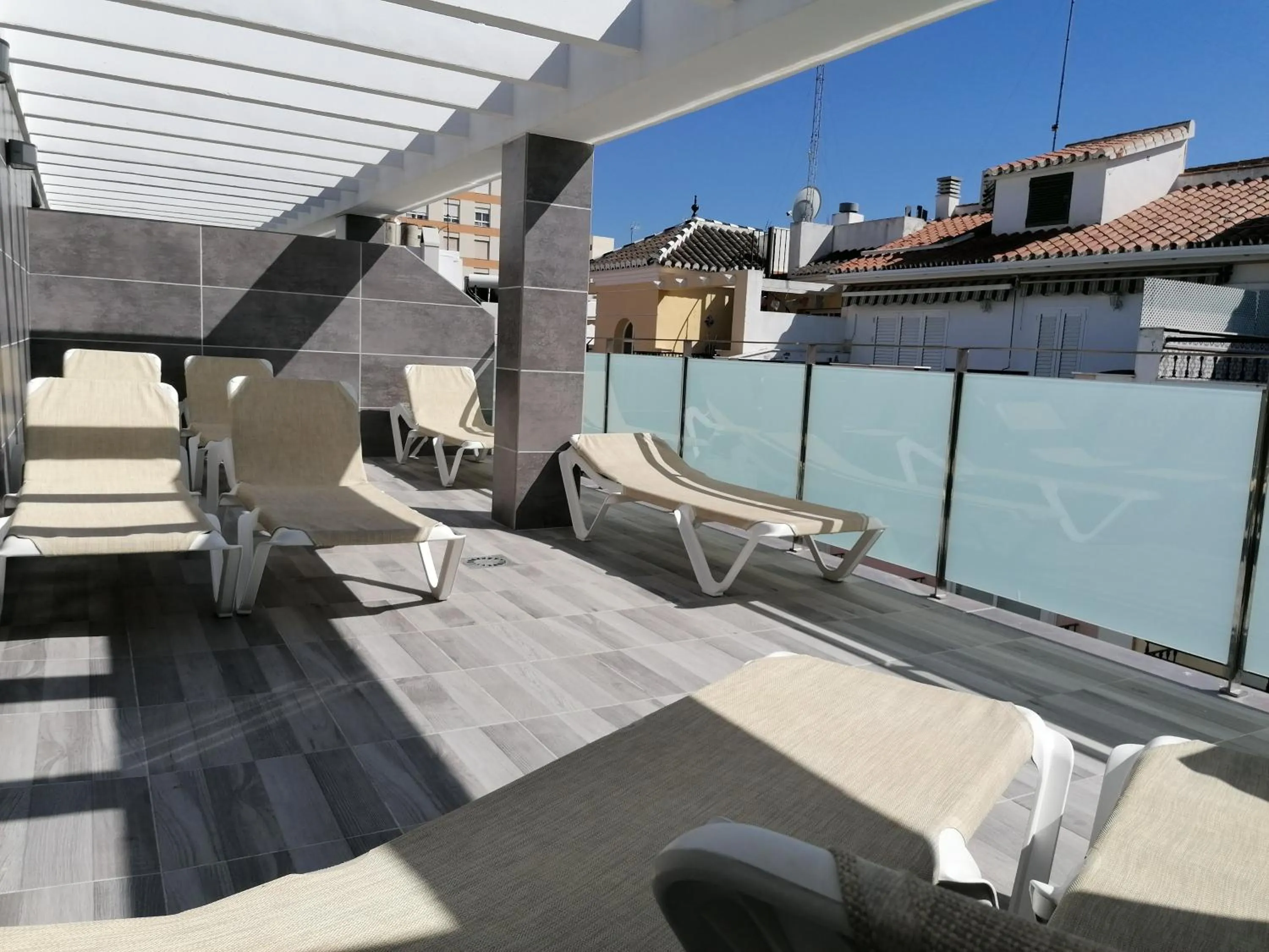 Patio in Apartamentos Guerrero 3