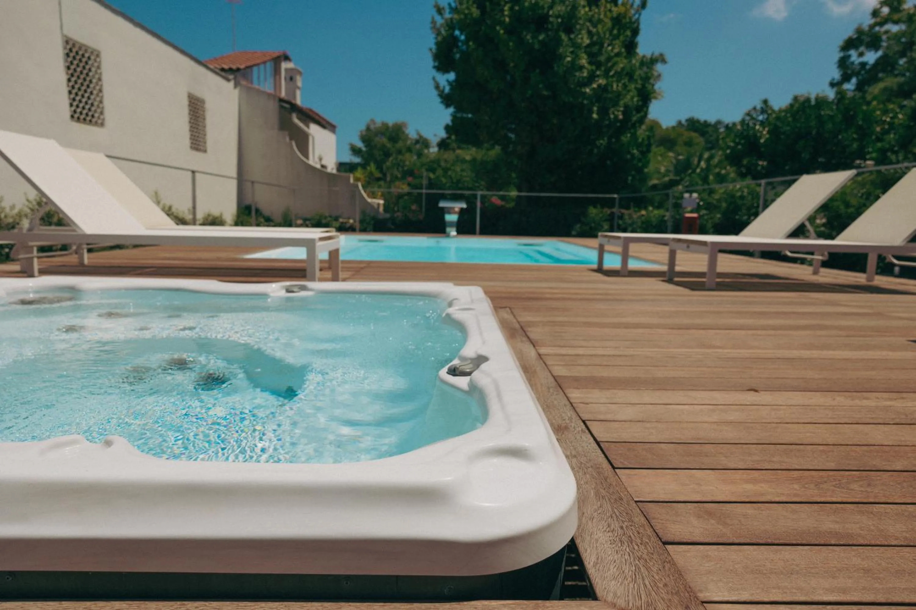 Swimming pool in Relais Corte Degli Aragonesi