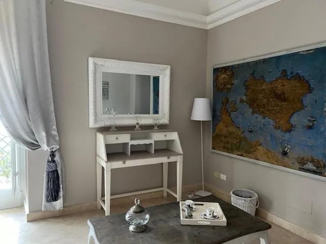 Living room in Relais Corte Degli Aragonesi